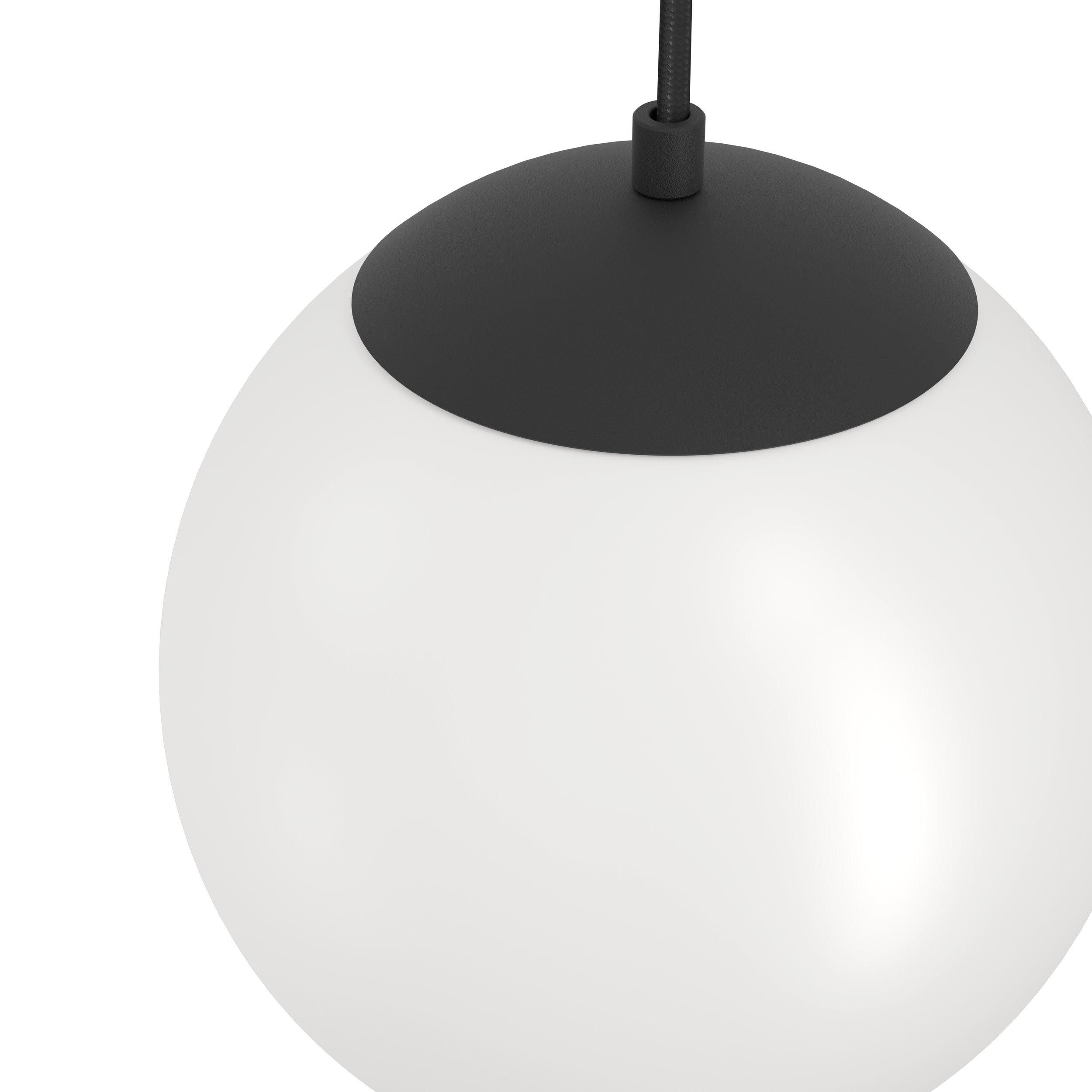 Suspension RONDO 3 verre opalin Ø20cm