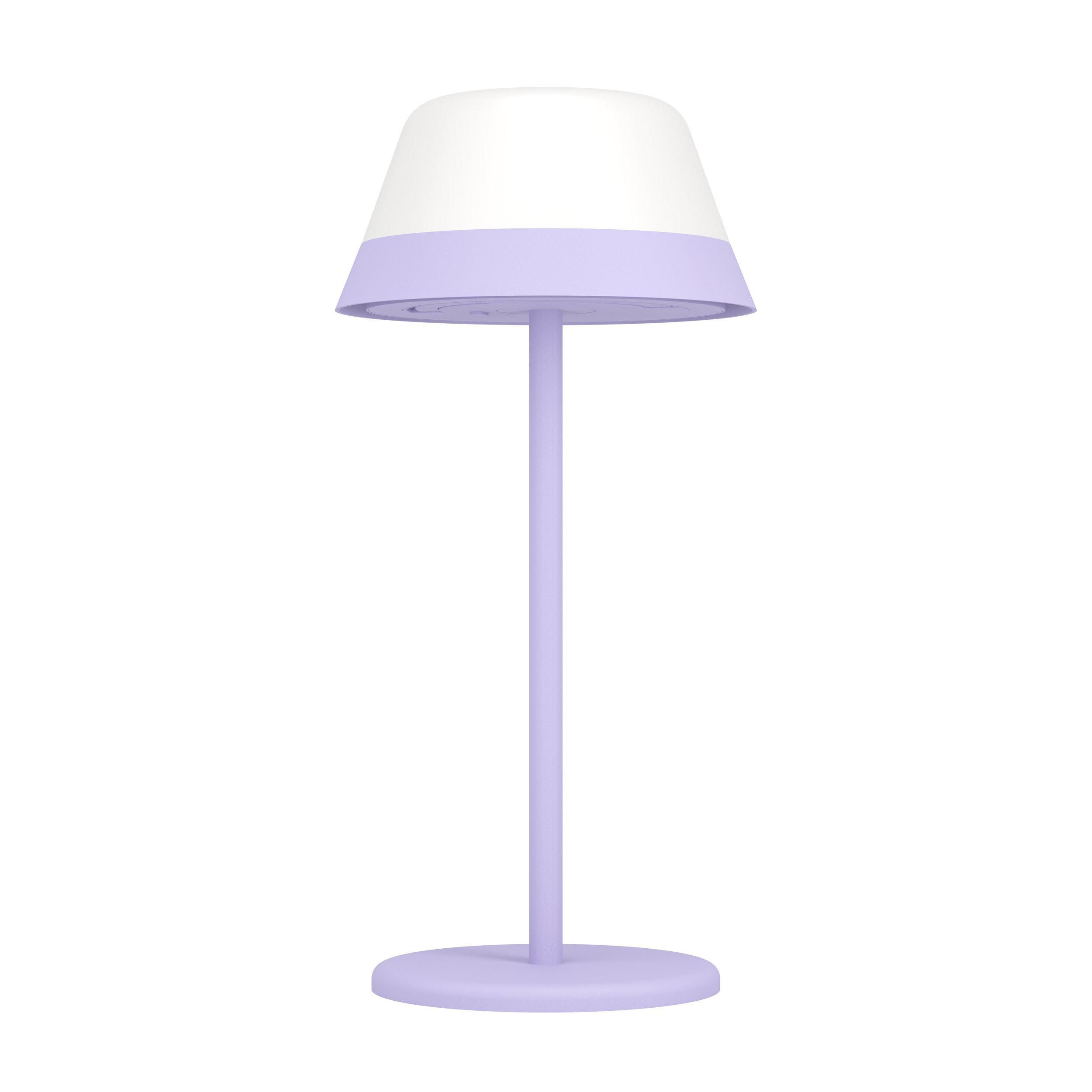 Lampe extérieure LED MEGGIANO violet Ø15cm