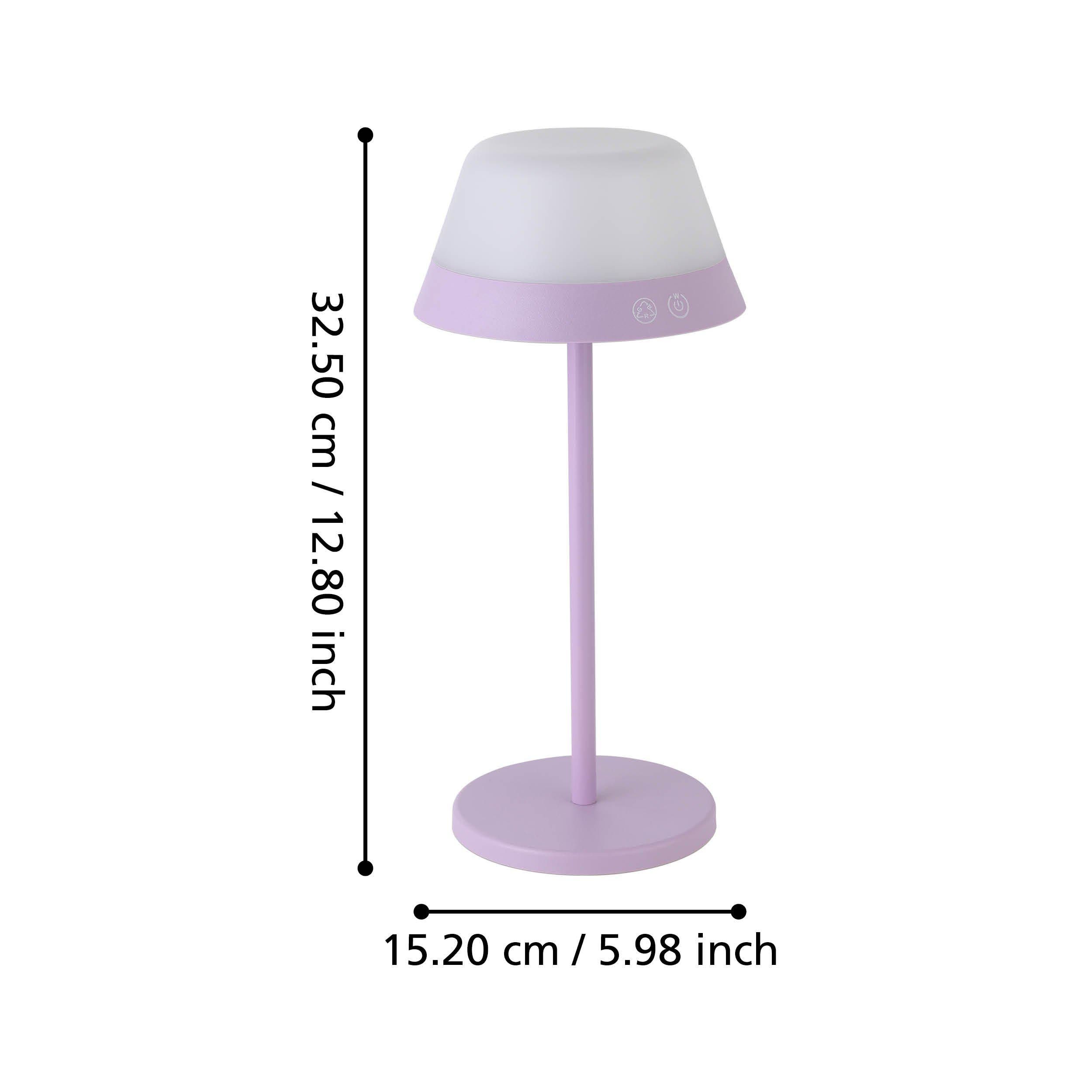 Lampe extérieure LED MEGGIANO violet Ø15cm