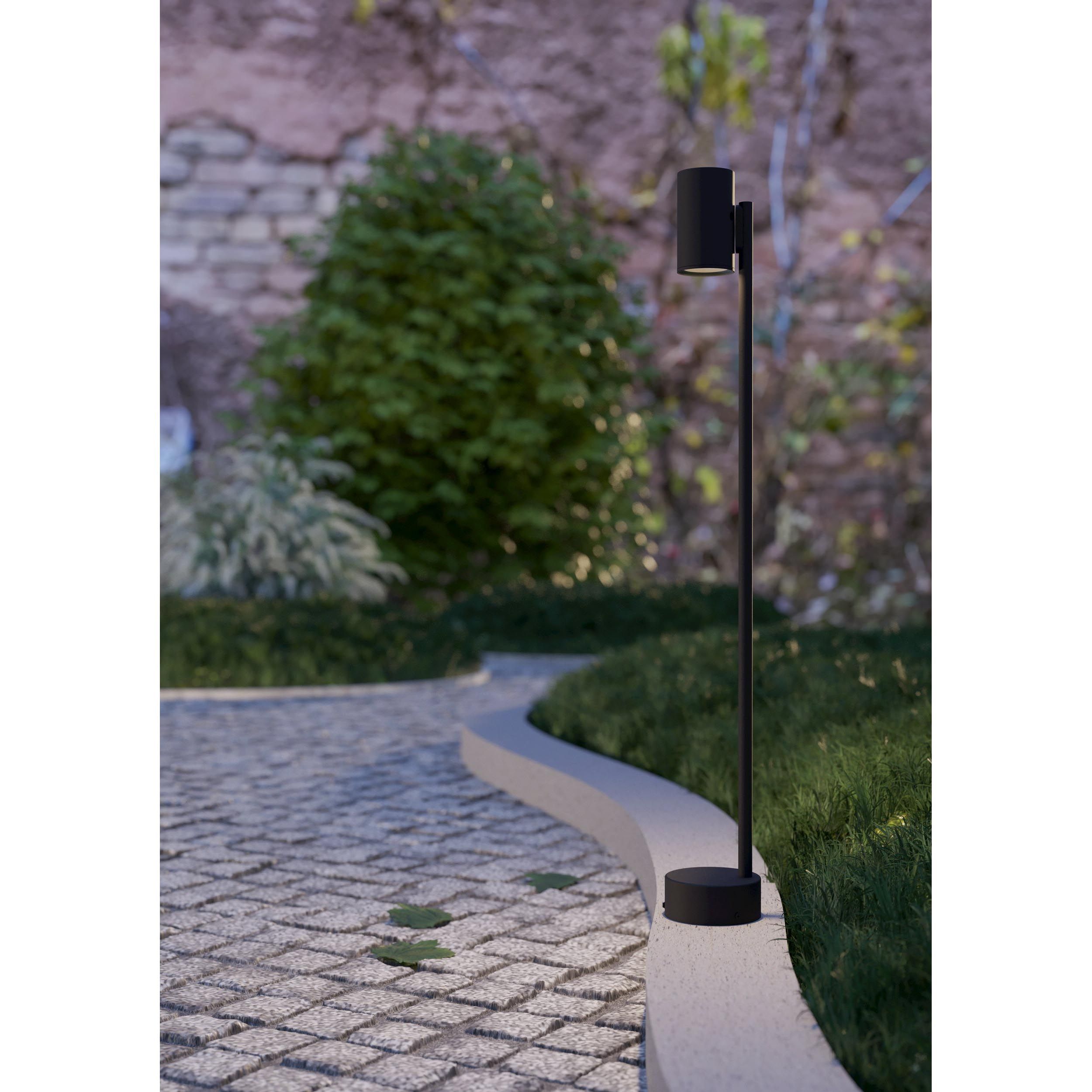 Lampadaire extérieur IZZALINI noir H85cm