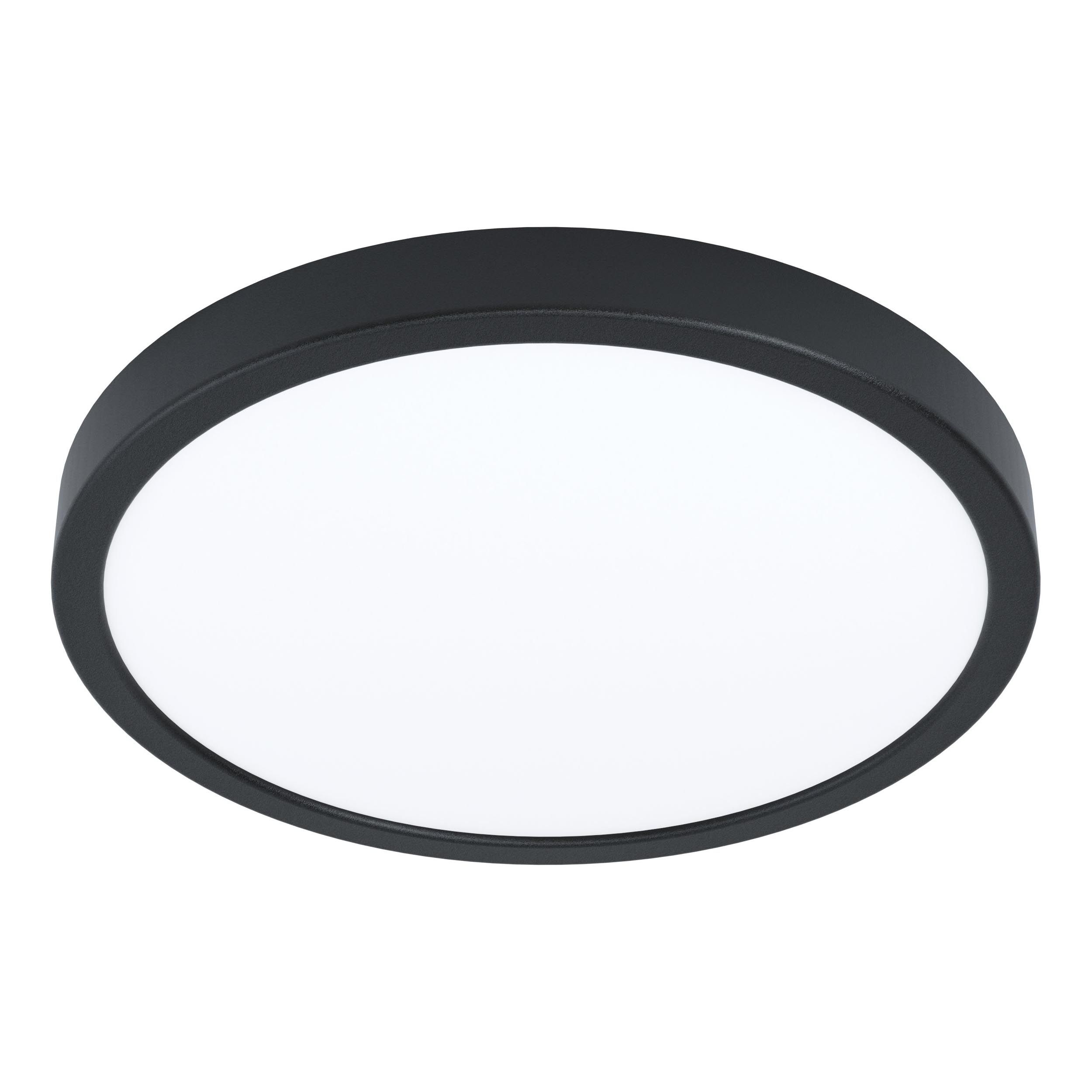 Plafonnier en acier noir FUEVA 5 20,5W