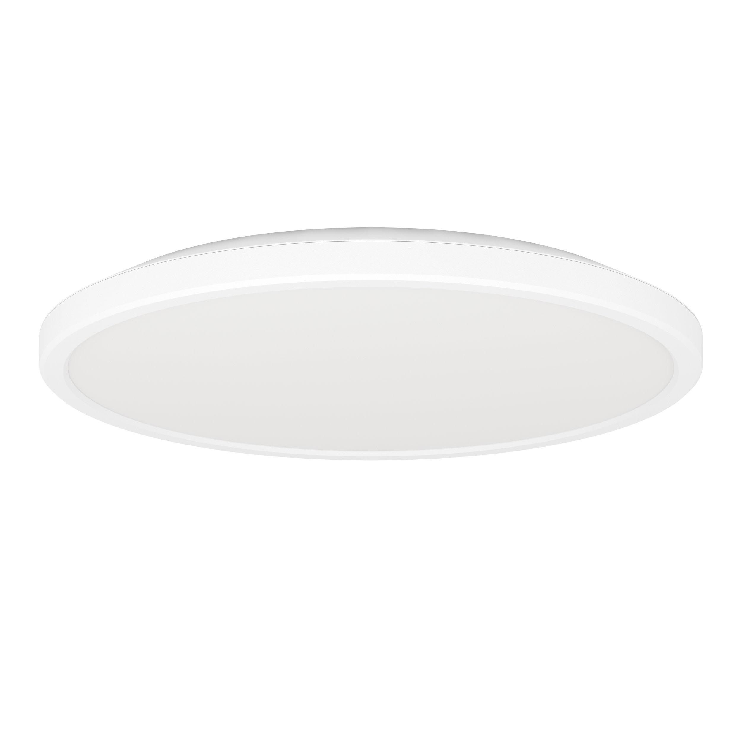 Plafonnier LED ROVITO blanc Ø30cm
