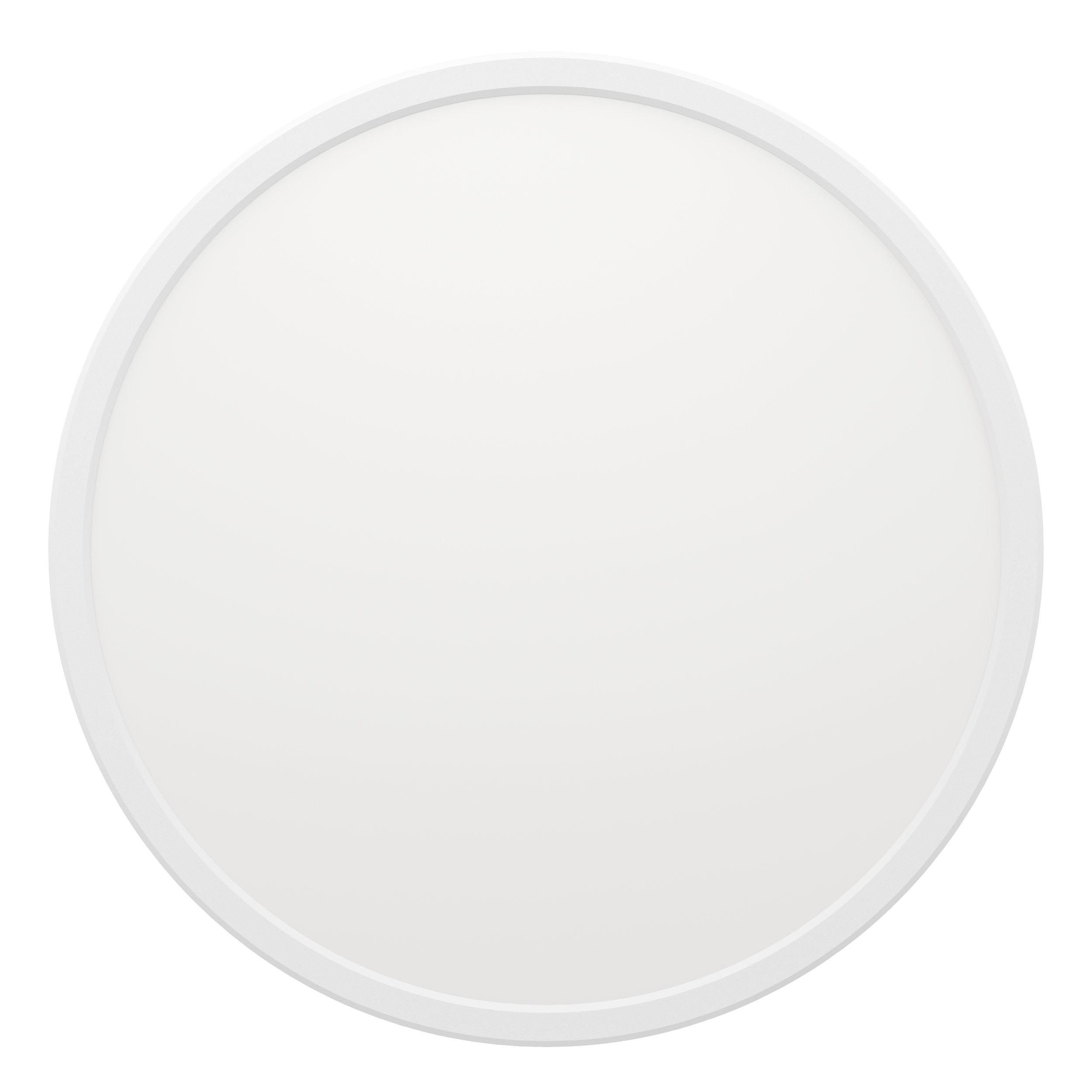 Plafonnier LED ROVITO blanc Ø30cm