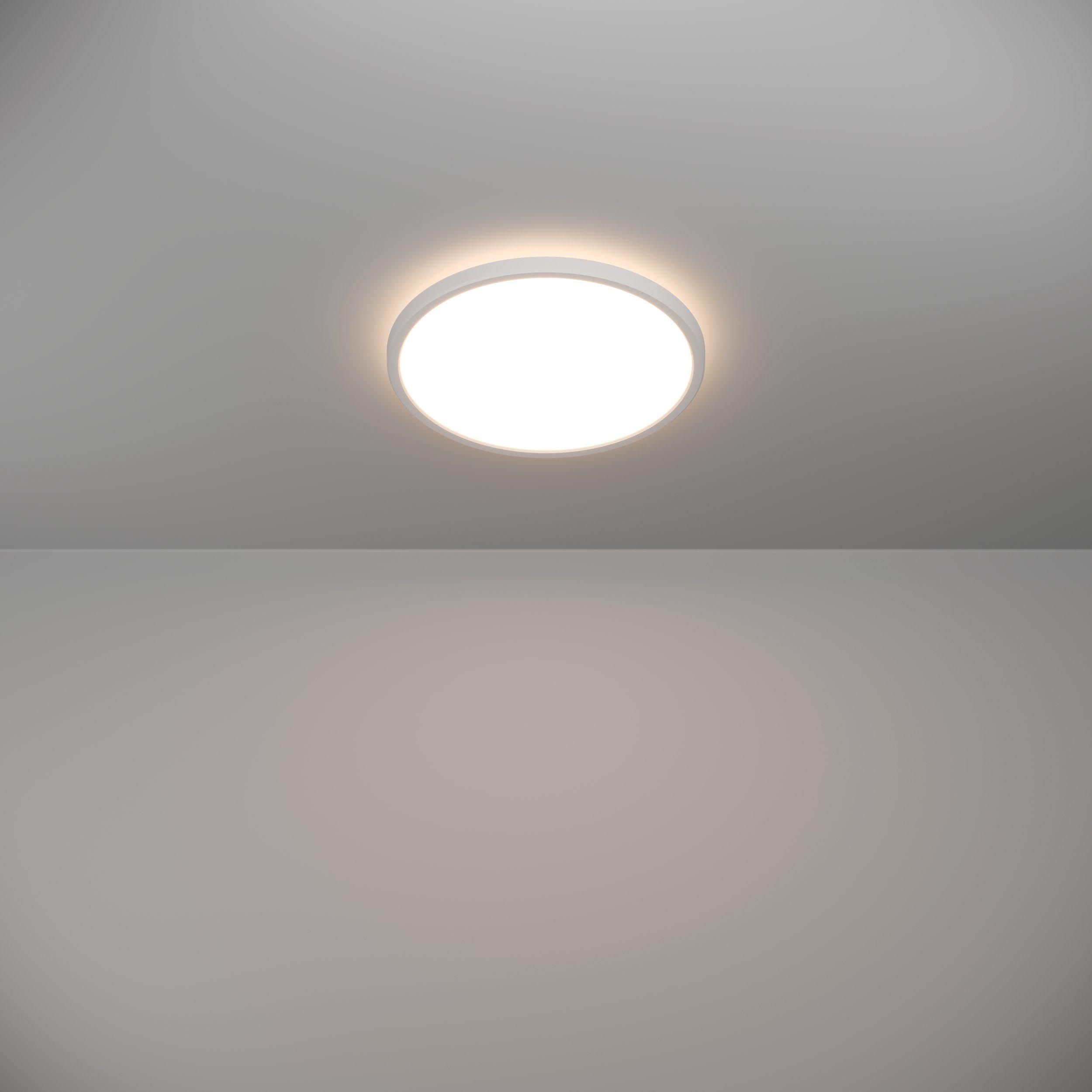 Plafonnier LED ROVITO blanc Ø30cm
