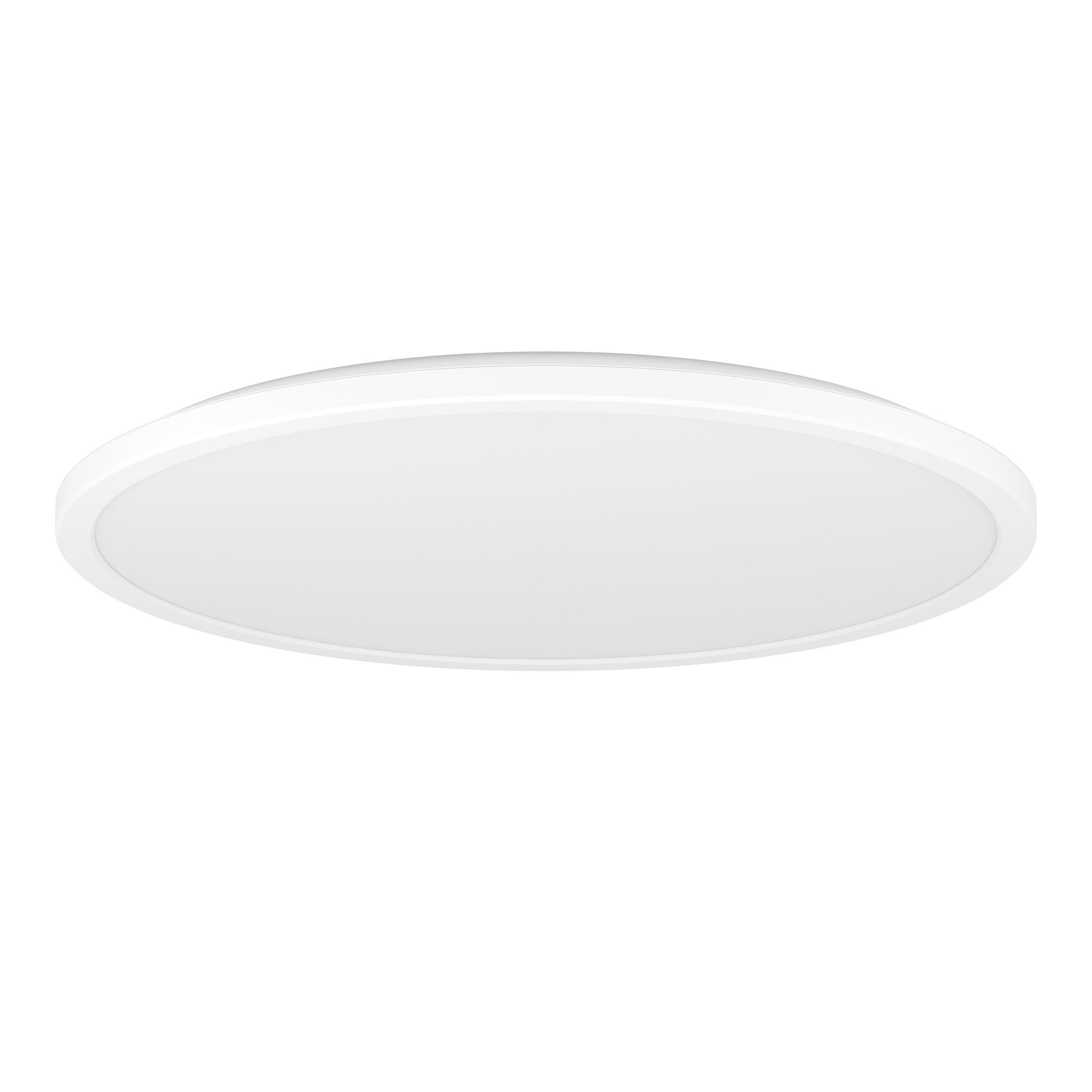 Plafonnier LED ROVITO blanc Ø50cm