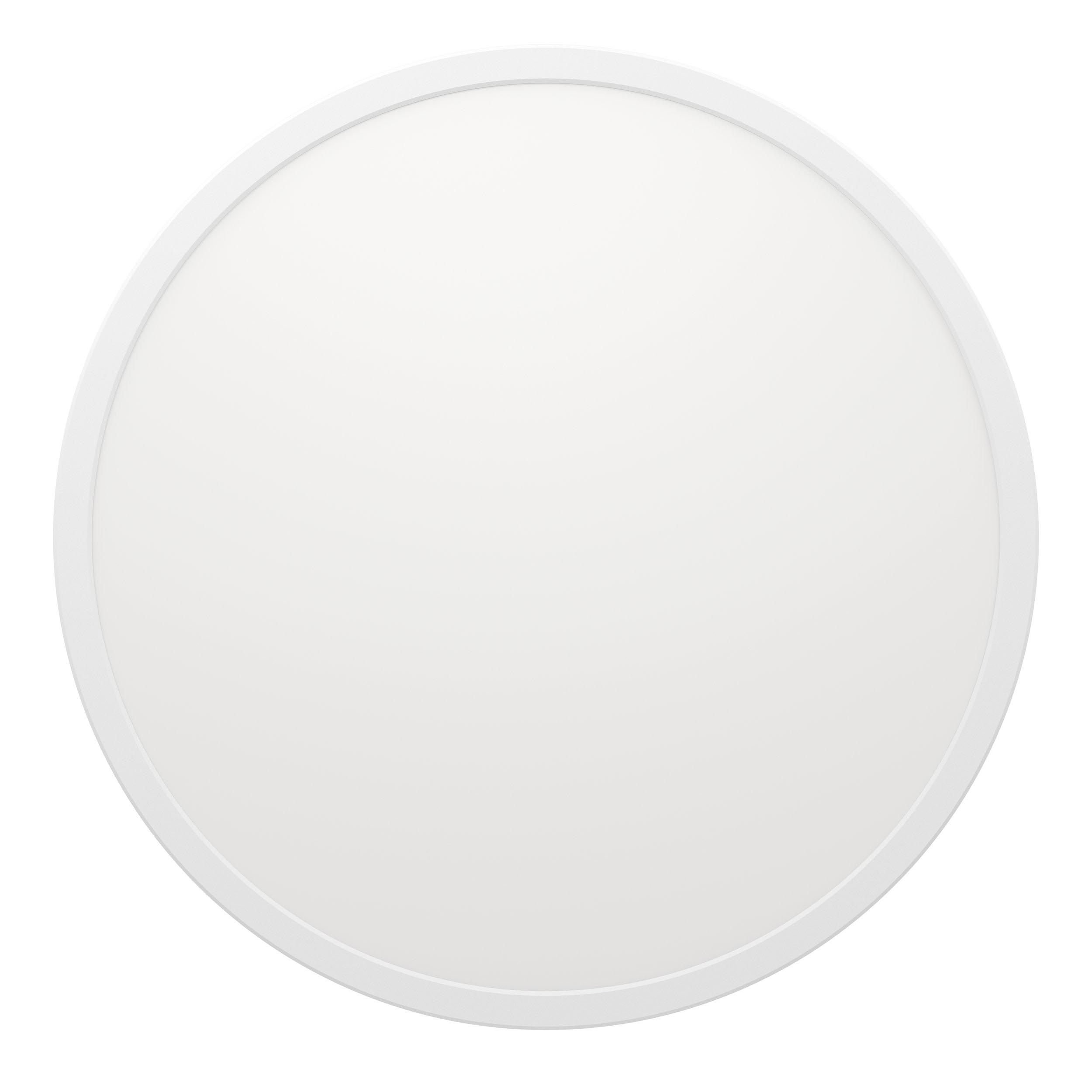 Plafonnier LED ROVITO blanc Ø50cm