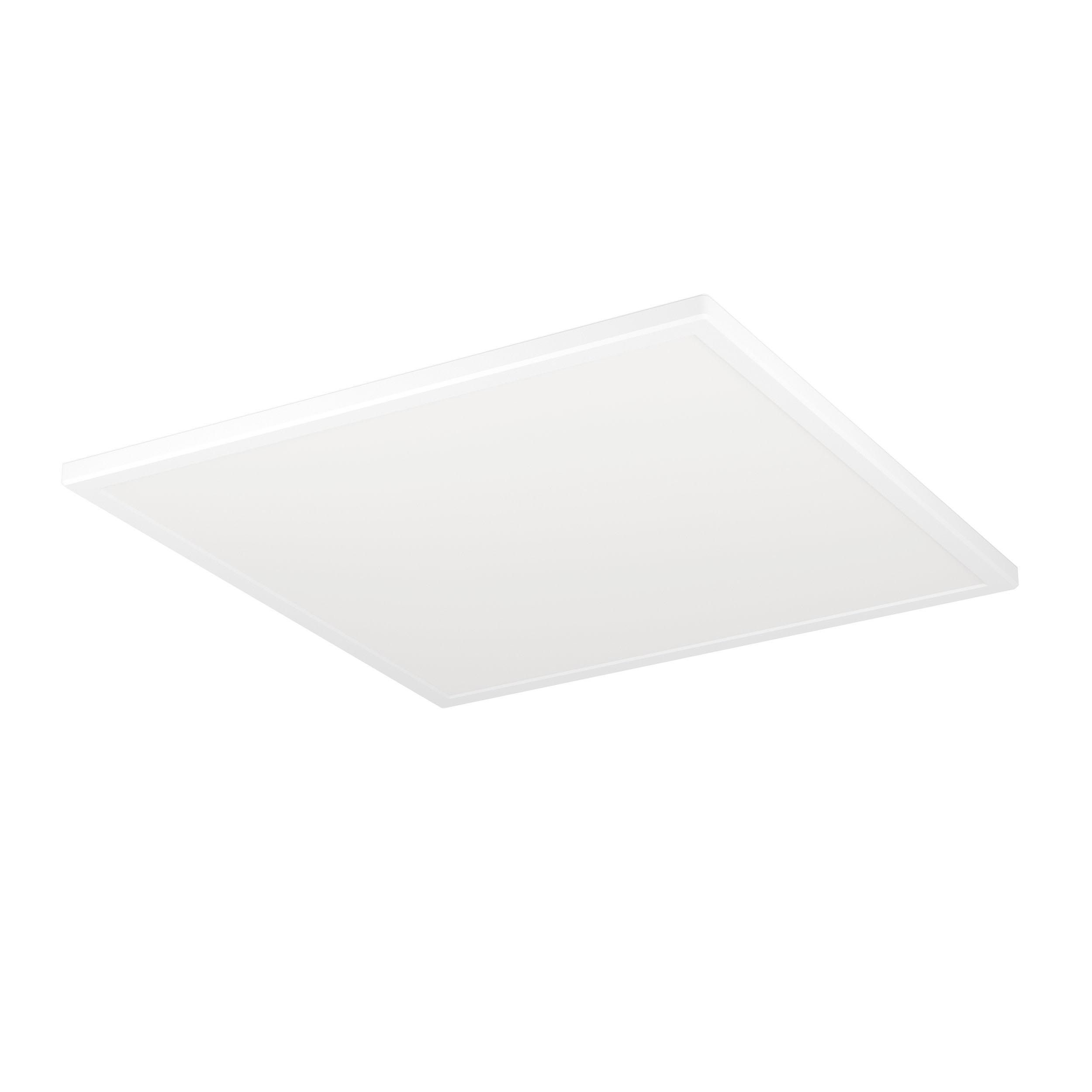 Plafonnier LED ROVITO blanc 50x50cm