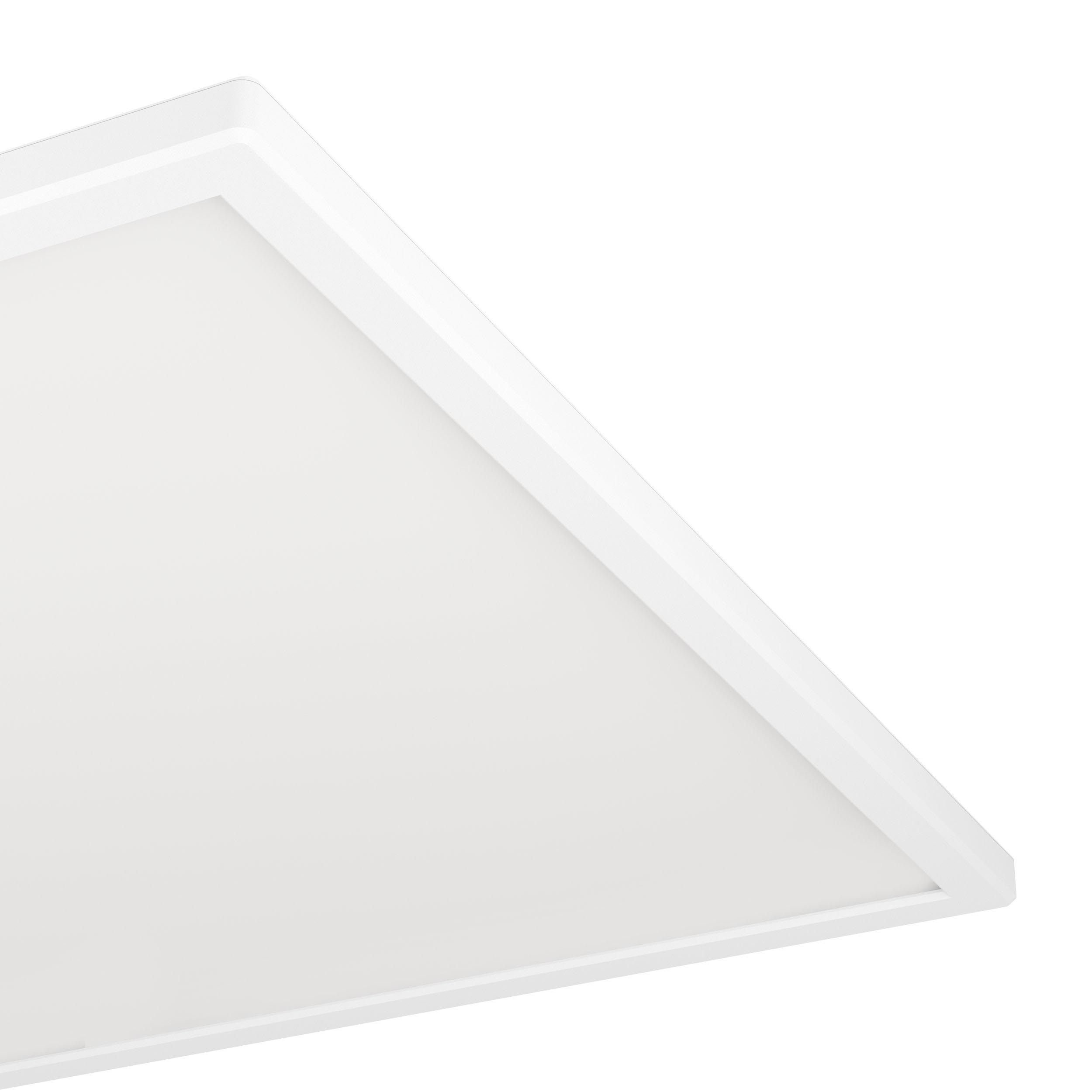Plafonnier en plastique blanc ROVITO LED INT 17W