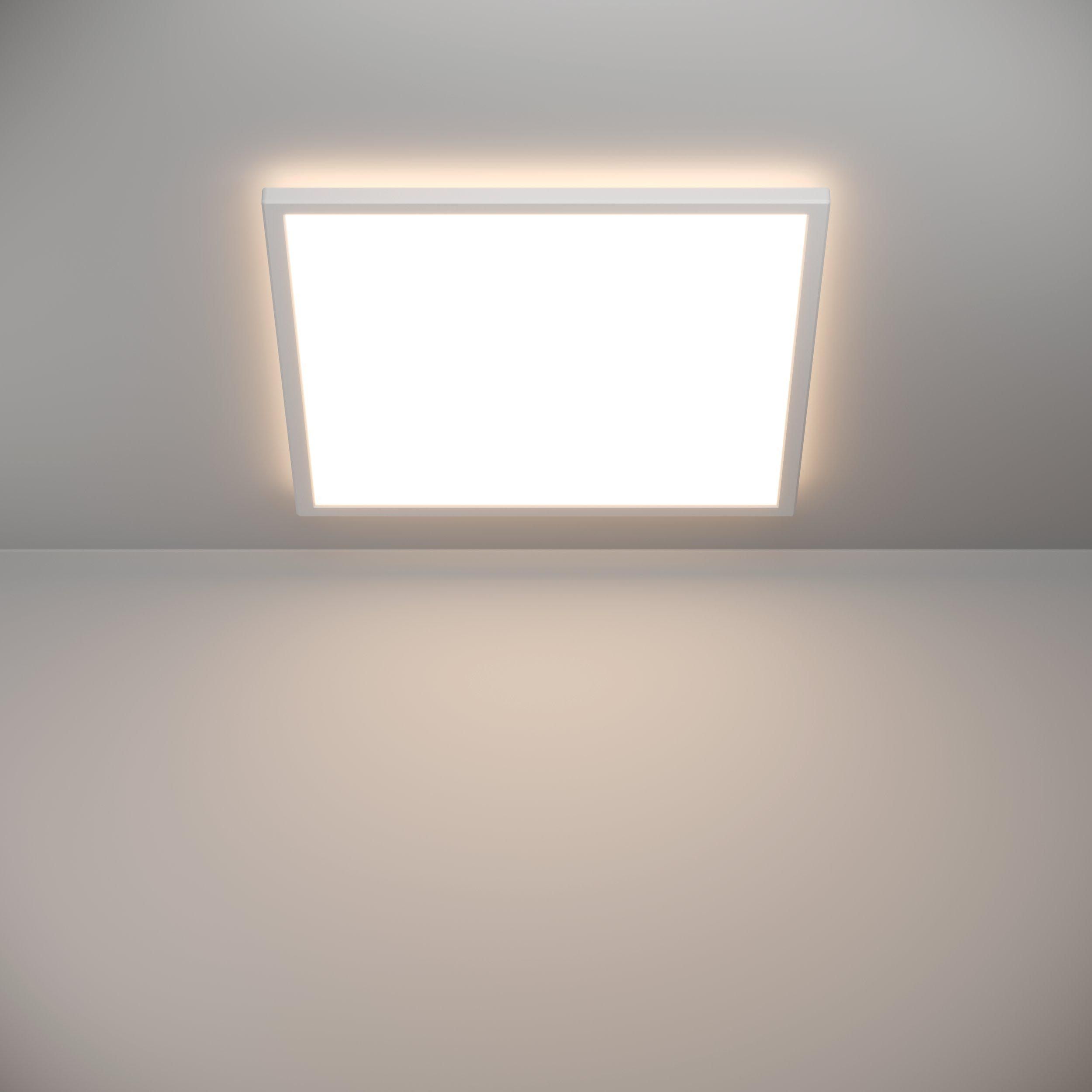 Plafonnier en plastique blanc ROVITO LED INT 17W