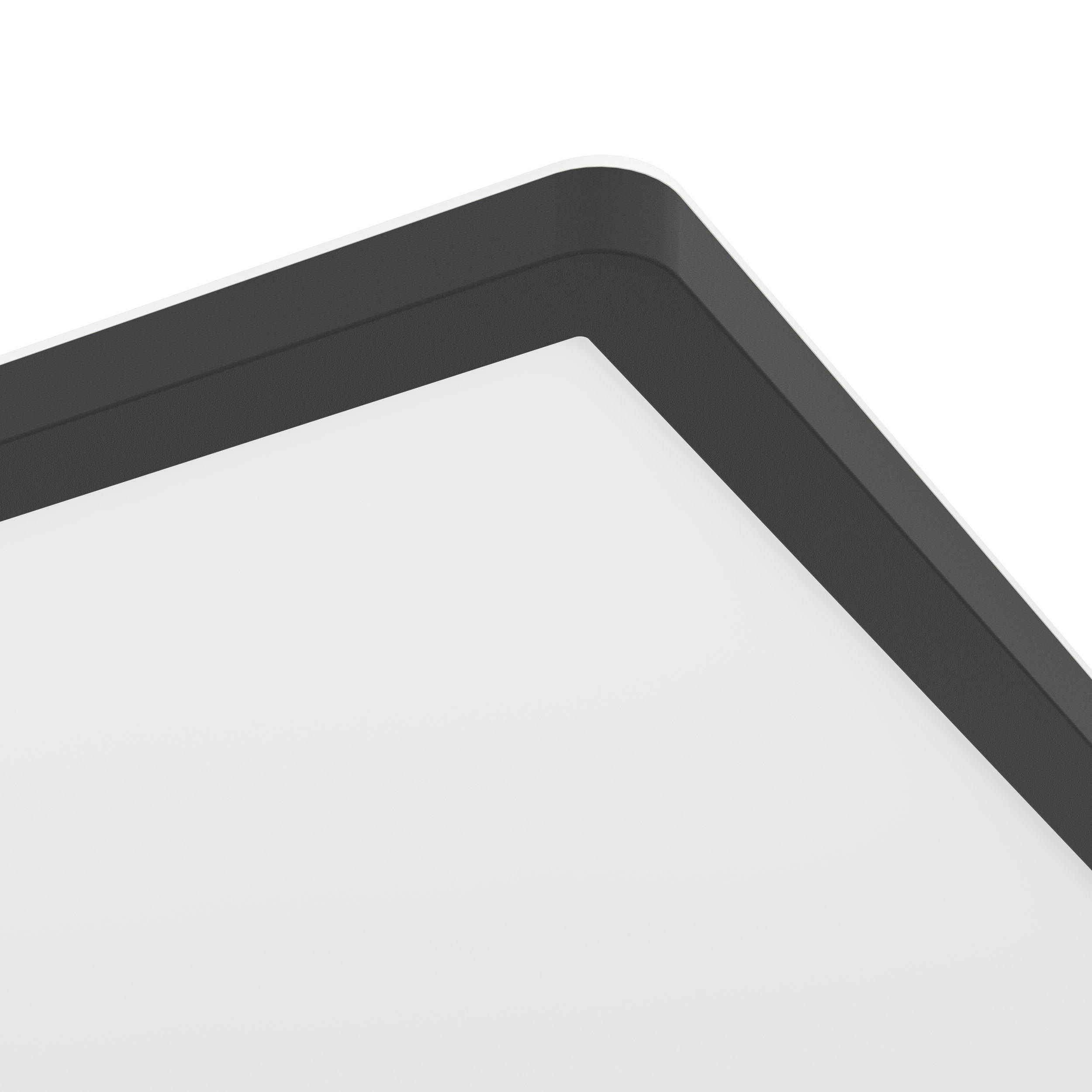 Plafonnier LED MINERARIO noir L39cm