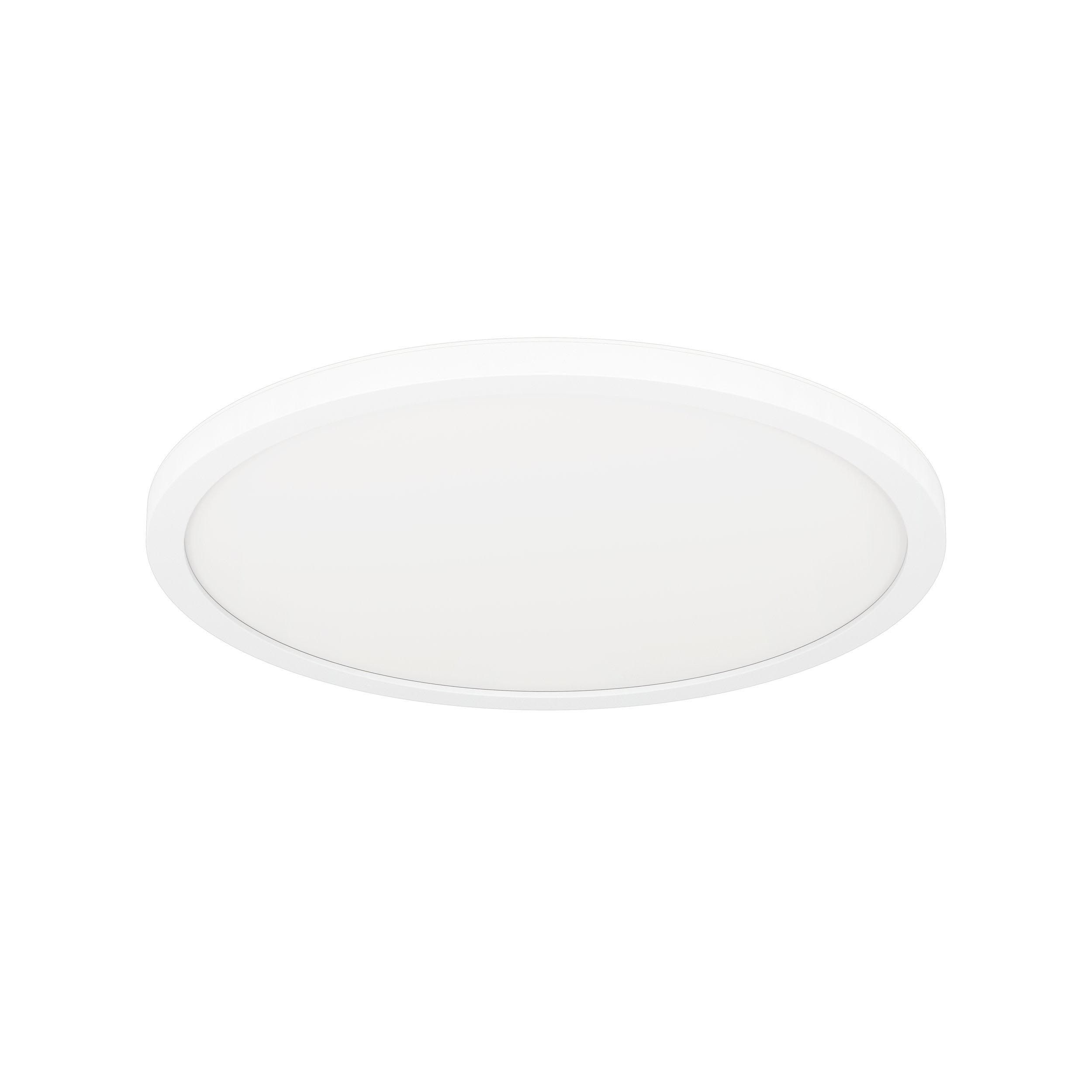 Plafonnier LED MINERARIO blanc Ø30cm