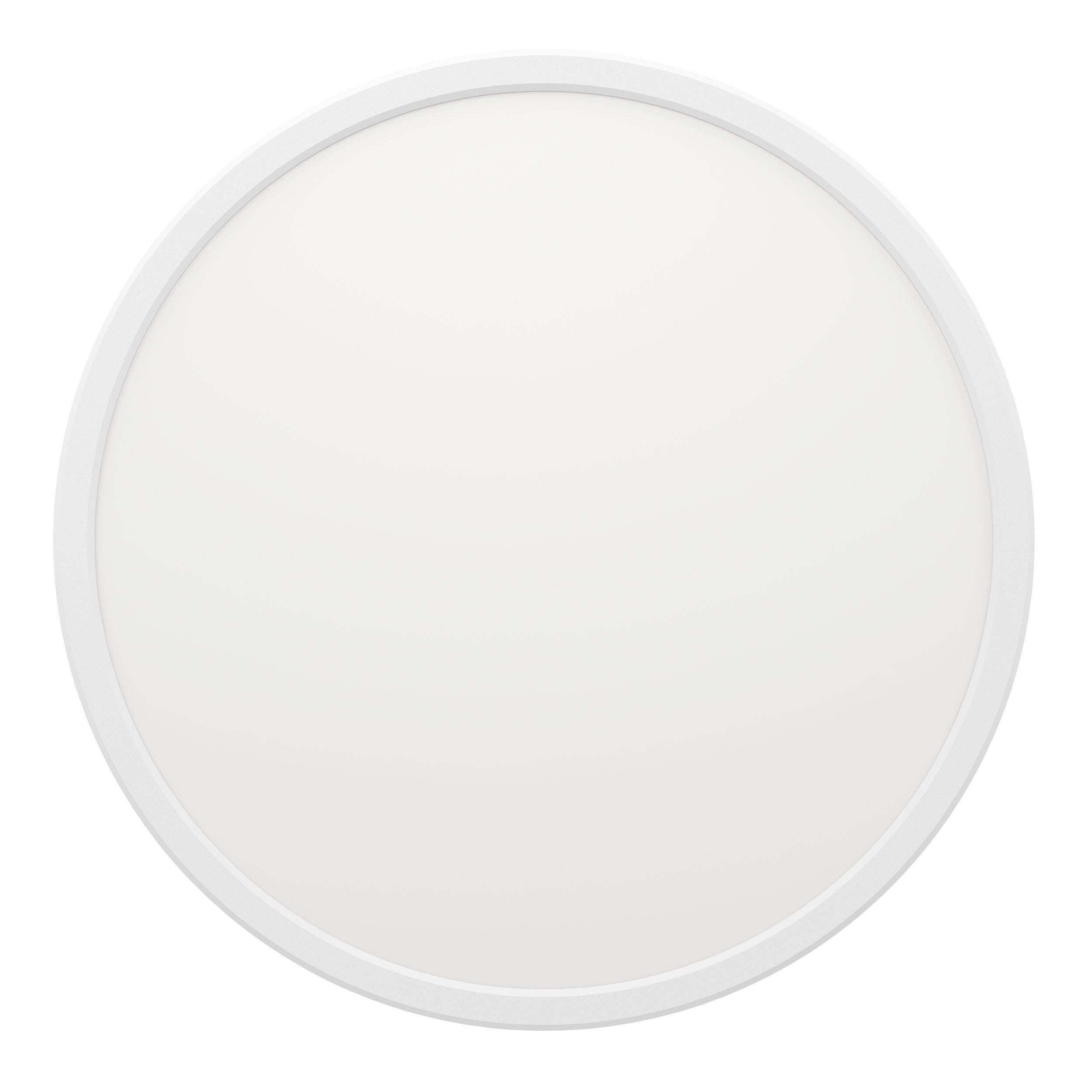 Plafonnier LED MINERARIO blanc Ø30cm