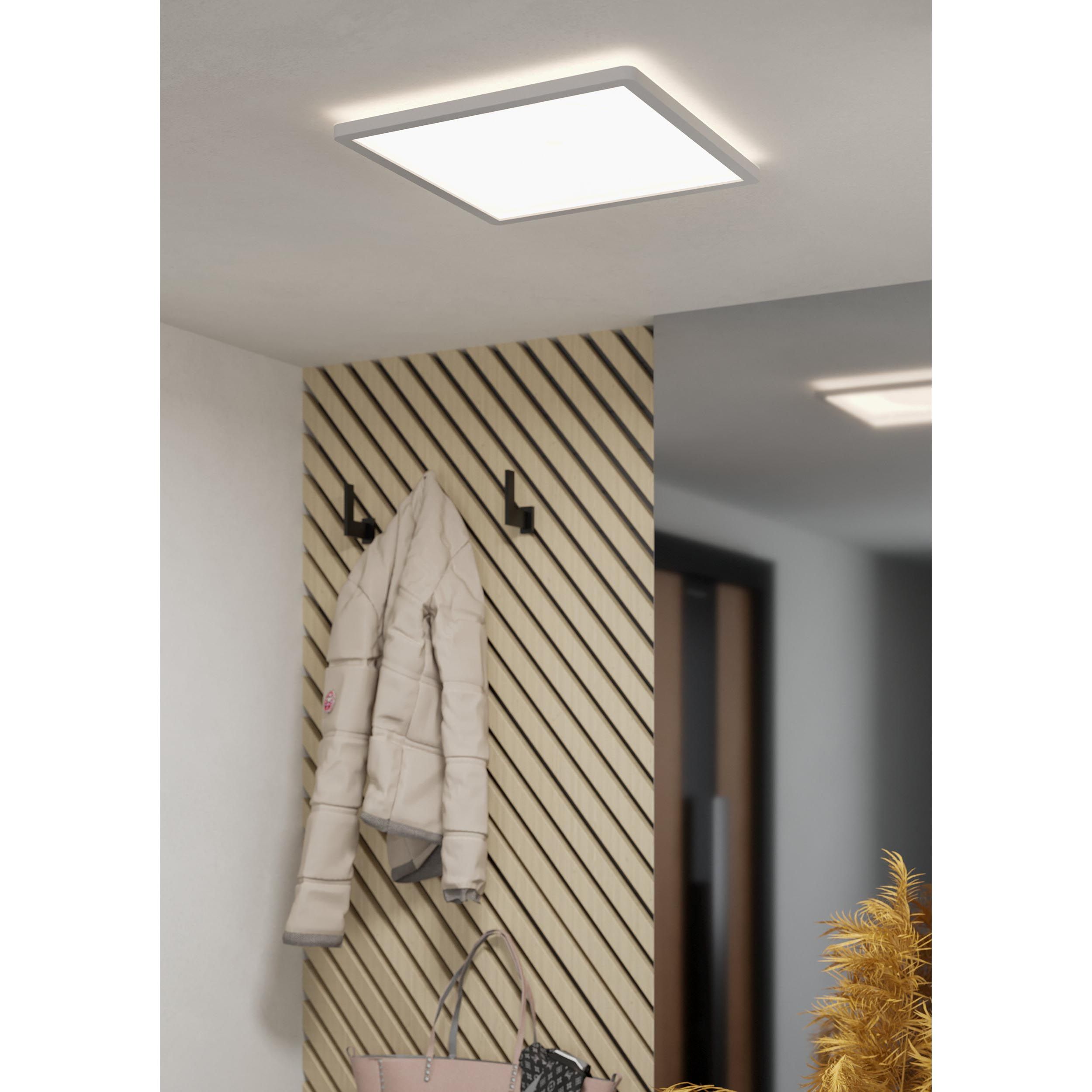 Plafonnier LED MINERARIO blanc L39cm