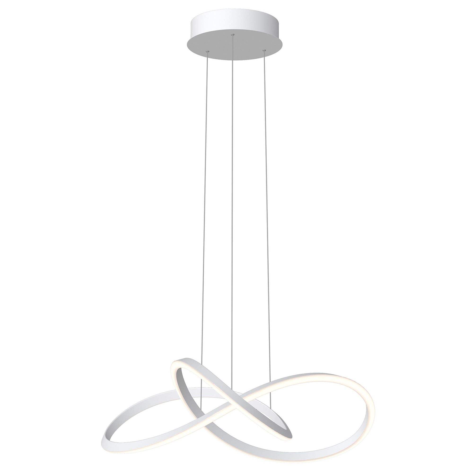 Suspension LED dimmable CEGLIE blanc Ø83cm