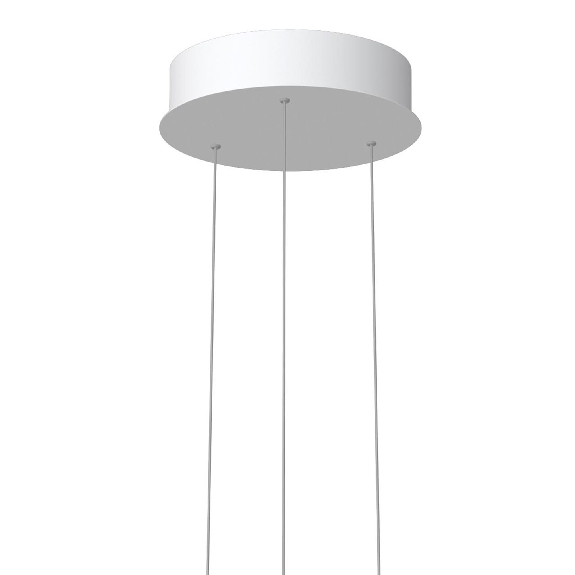 Suspension LED dimmable CEGLIE blanc Ø83cm