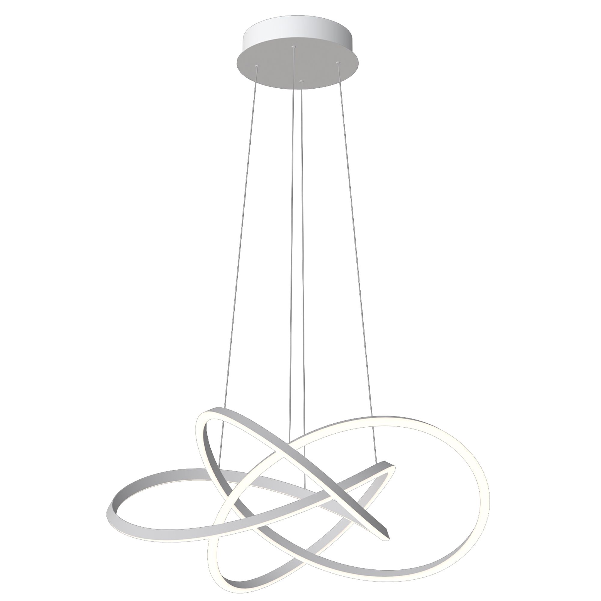 Suspension LED dimmable CEGLIE blanc Ø90cm
