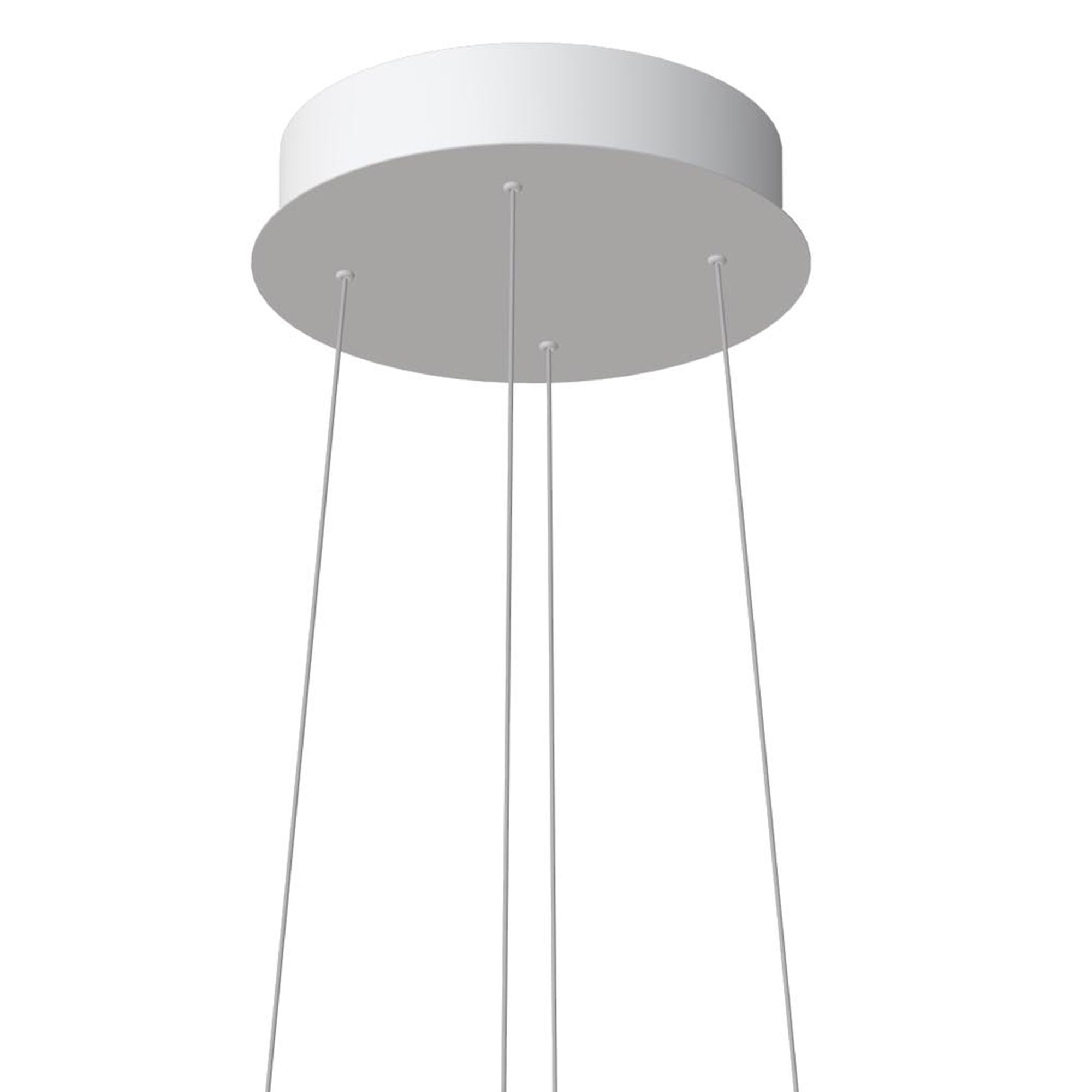 Suspension LED dimmable CEGLIE blanc Ø90cm