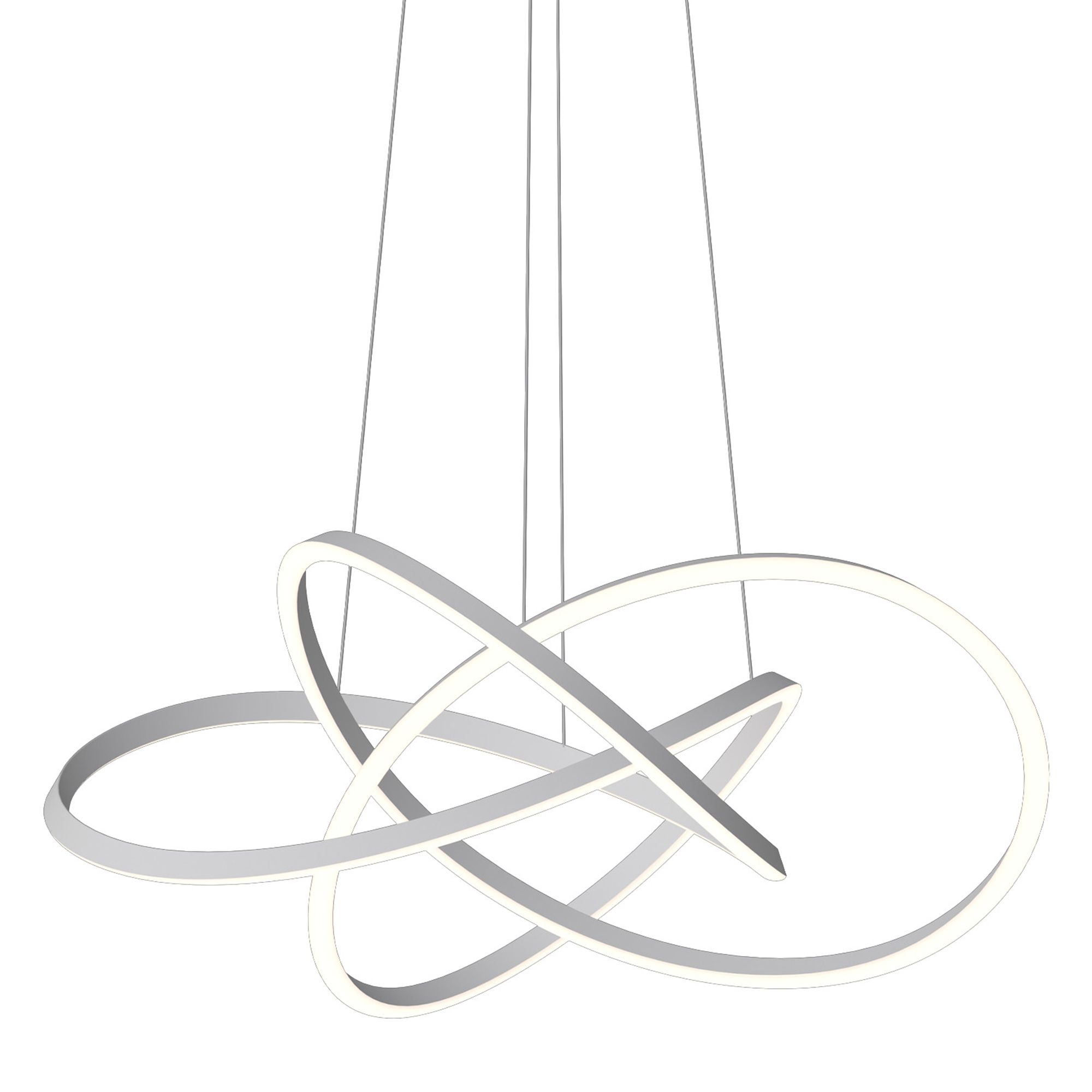 Suspension LED dimmable CEGLIE blanc Ø90cm