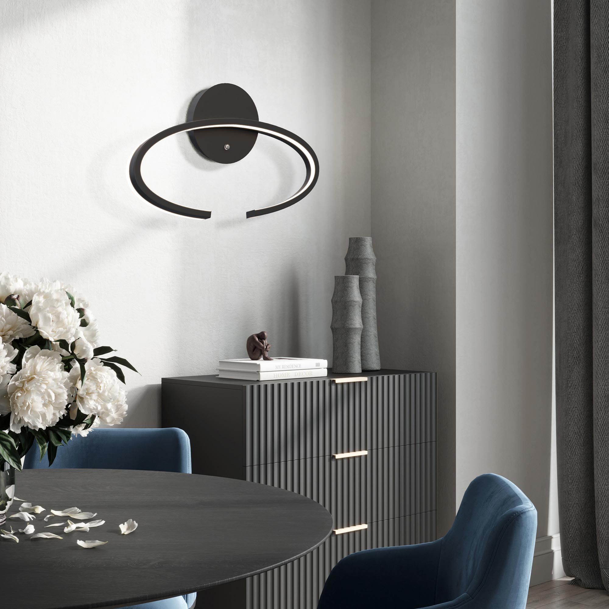 Applique murale OFFAGNA dimmable H55cm