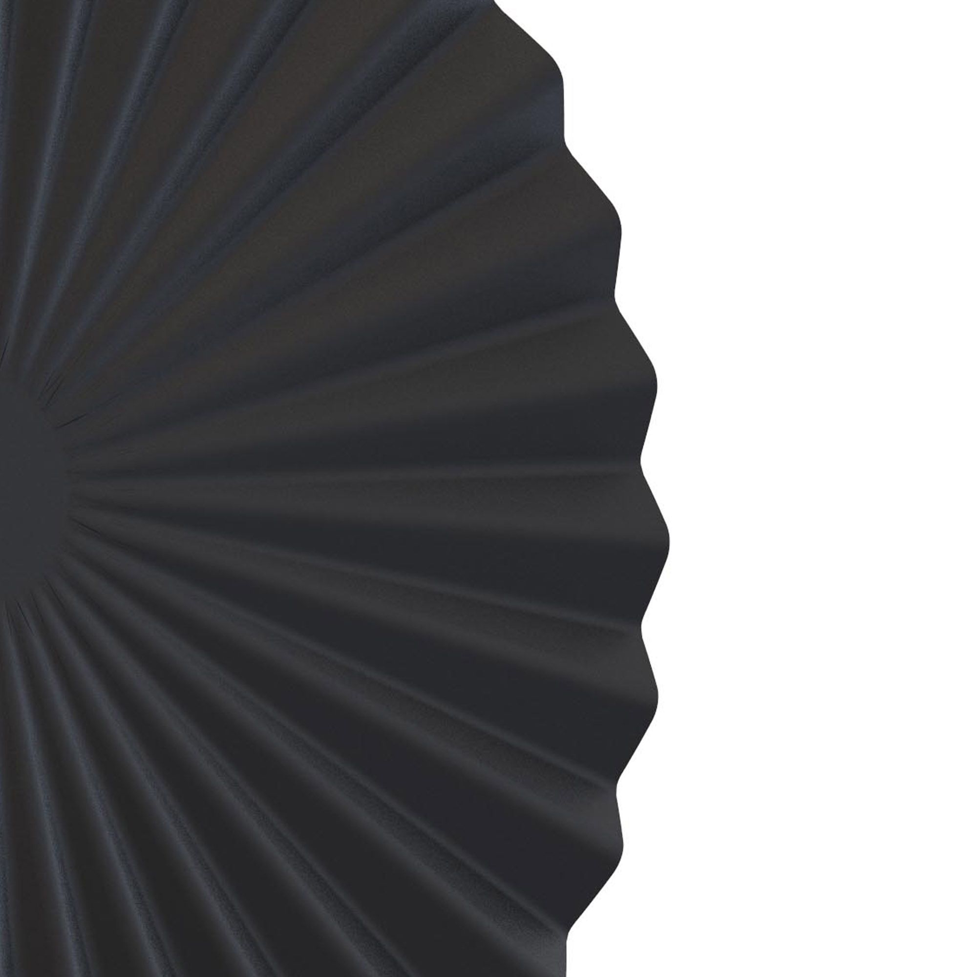 Applique LED dimmable PERALEJO noir Ø30cm