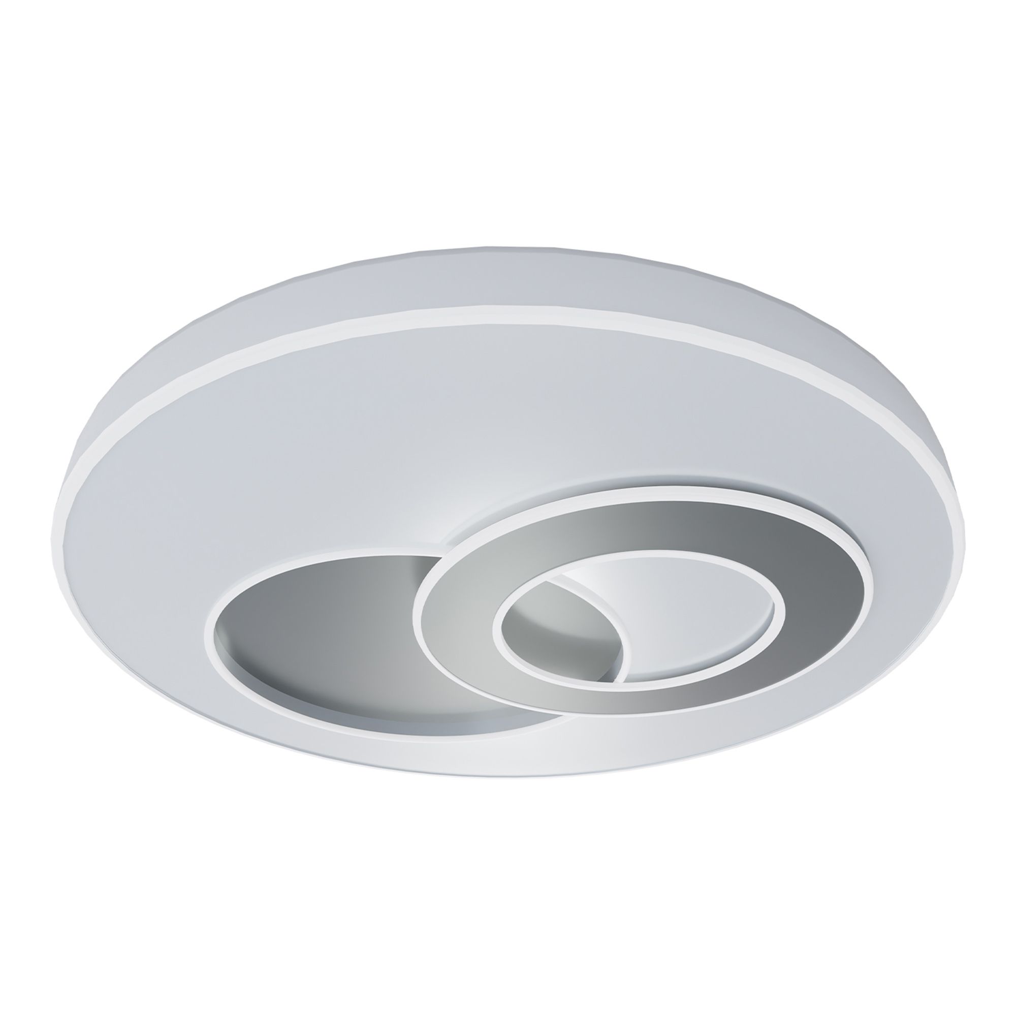 Plafonnier LED dimmable CEIL blanc/noir Ø52cm