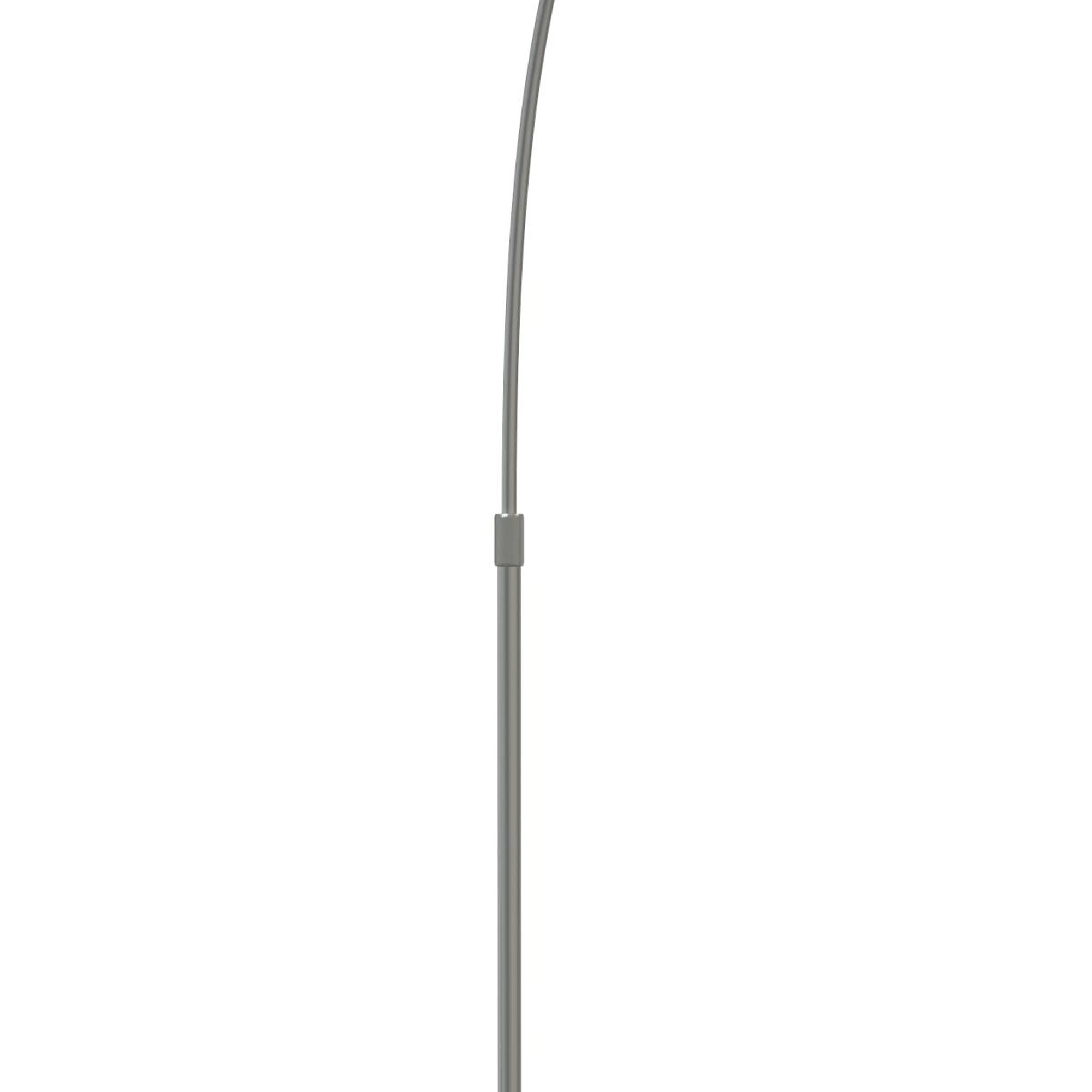 Pied de lampadaire FLOOR BASE nickel gris H200cm