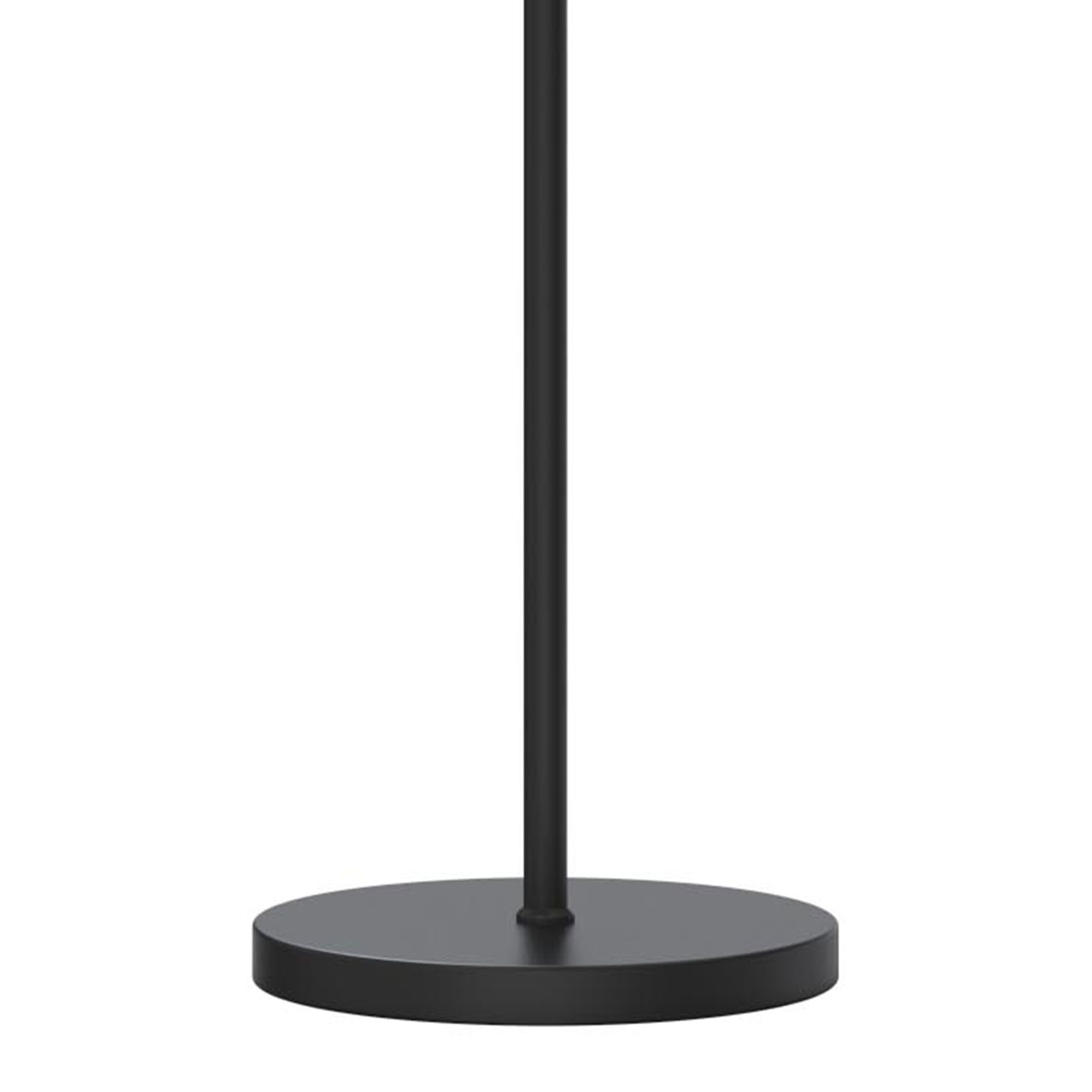Lampadaire LED dimmable WOF noir/doré H180cm