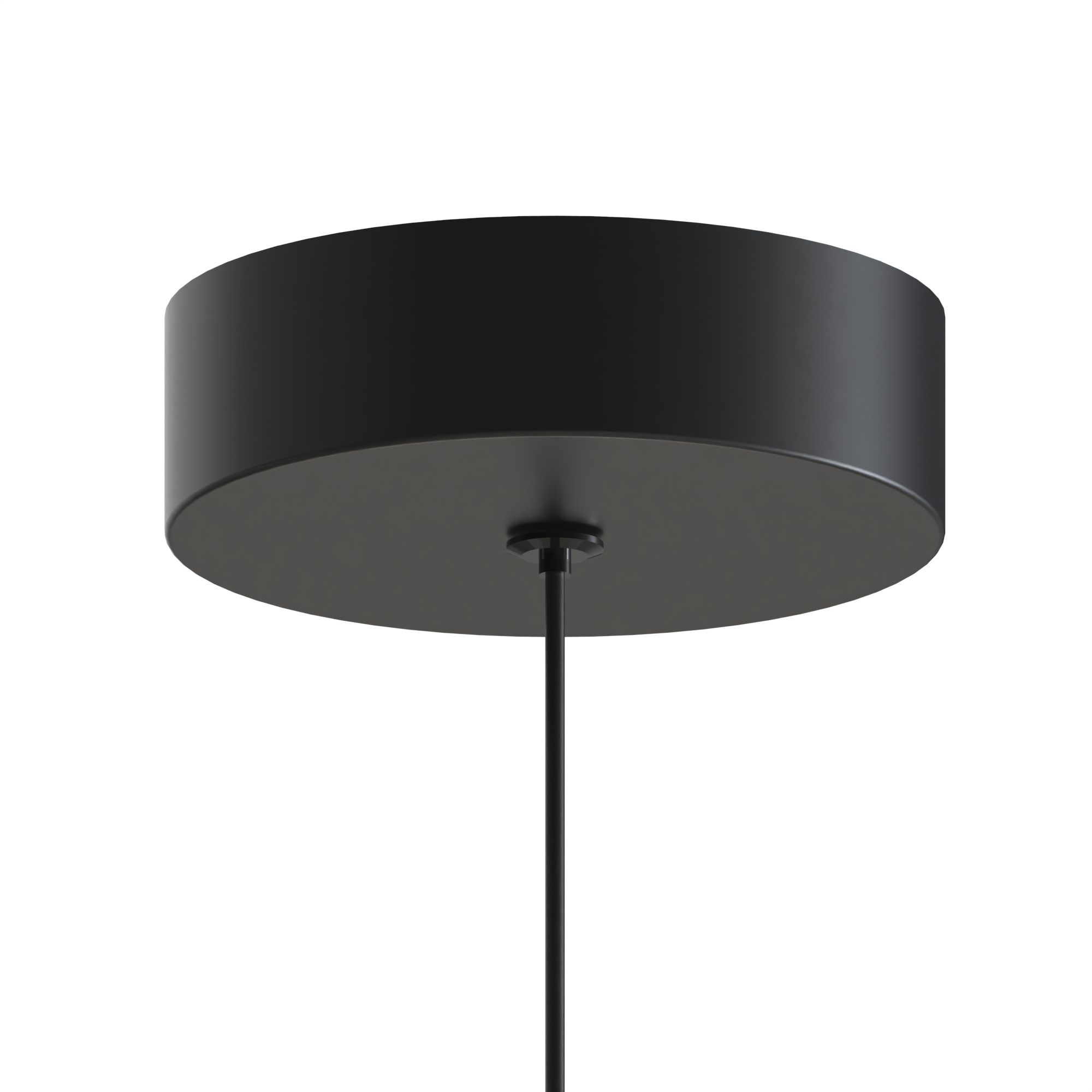 Suspension LED dimmable ETREROS avec télécommande verre opalin Ø24cm