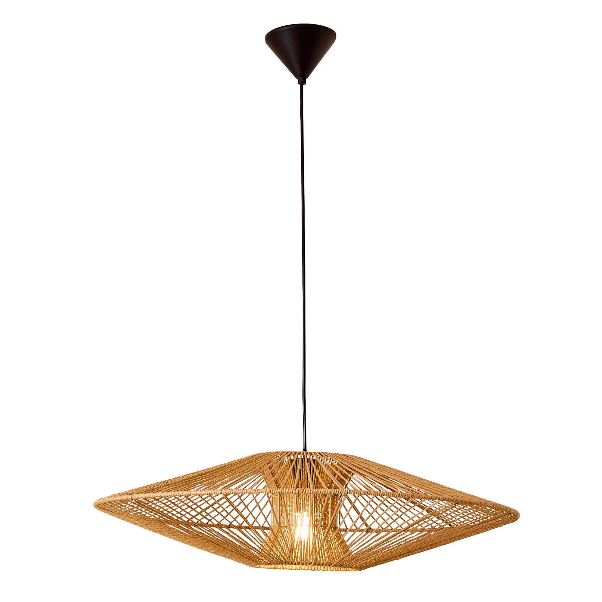 Suspension SPOUT corde de fibre naturel Ø70cm