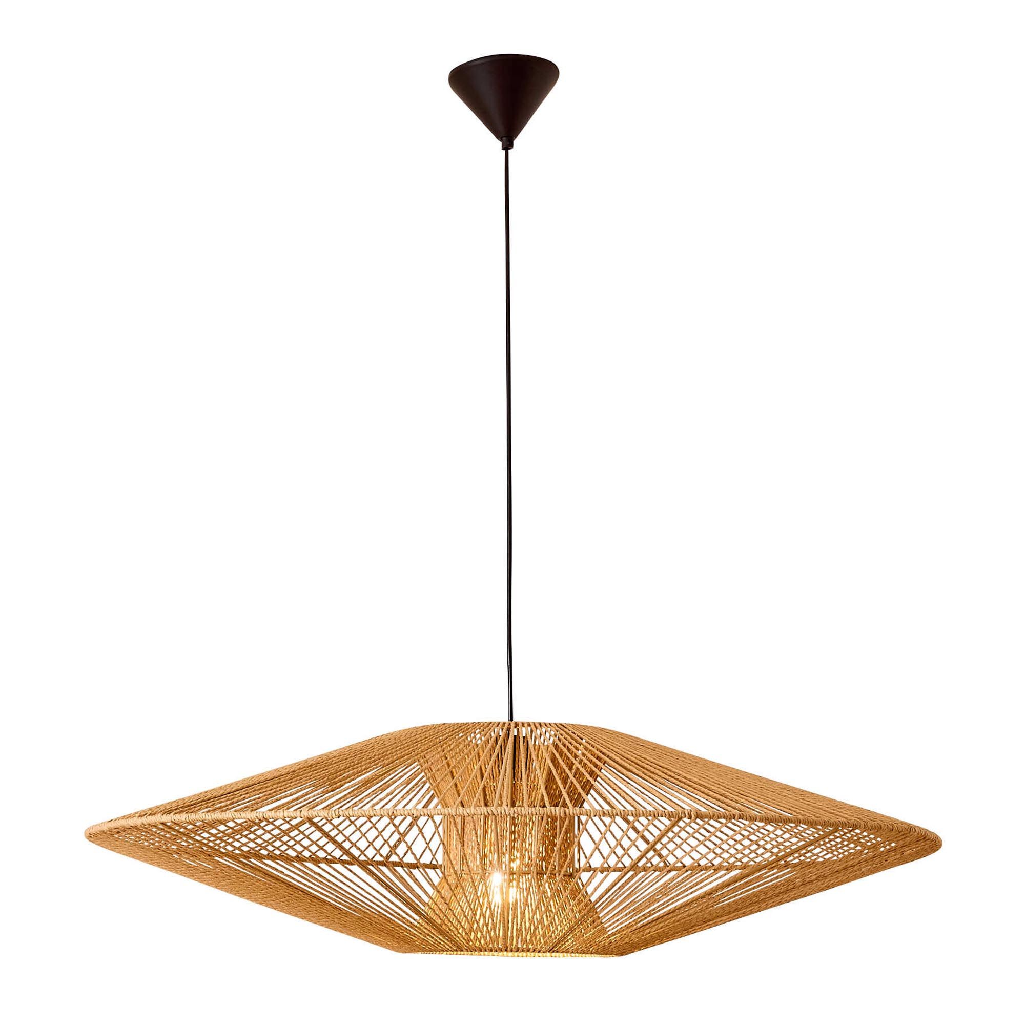 Suspension SPOUT corde de fibre naturel Ø90cm