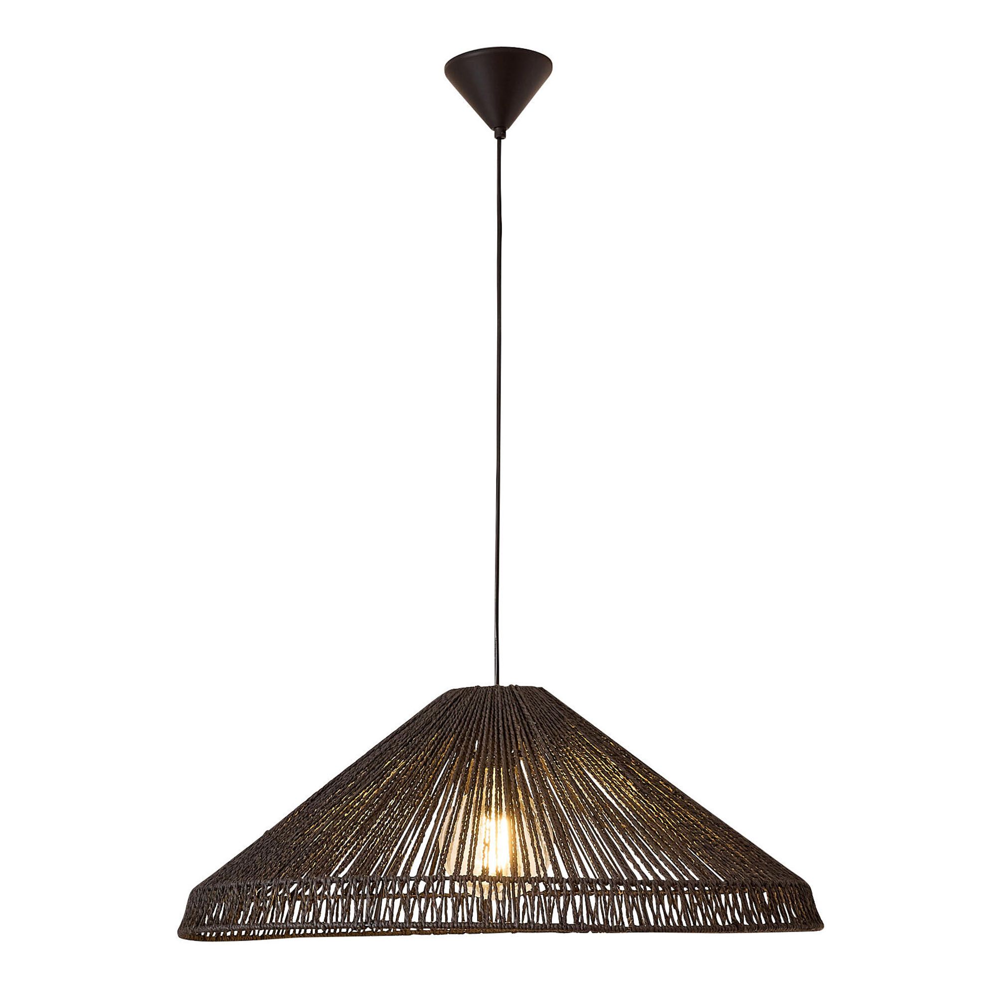 Suspension TOKYO corde de papier naturel Ø70cm