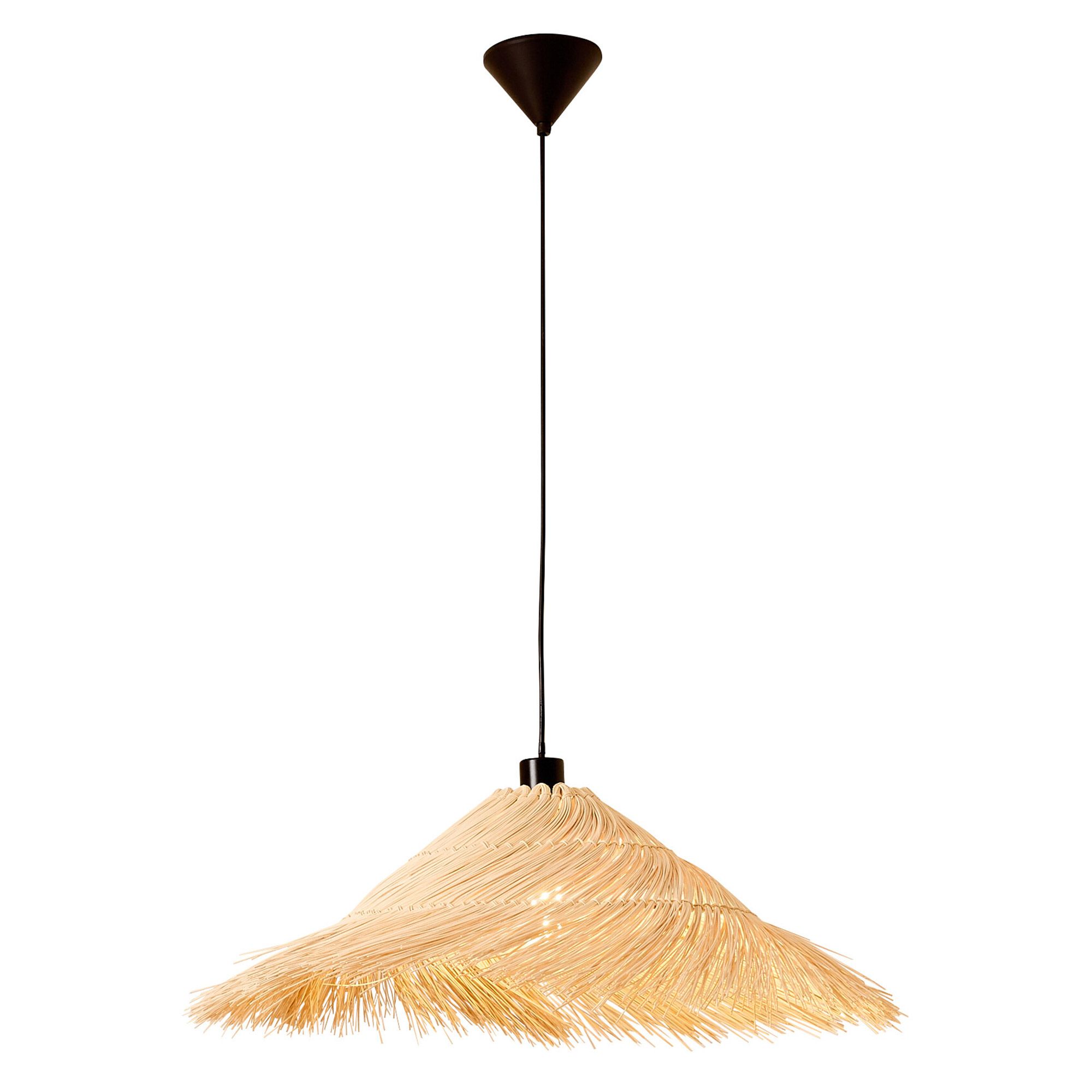 Suspension MEKONG rotin naturel Ø70 cm