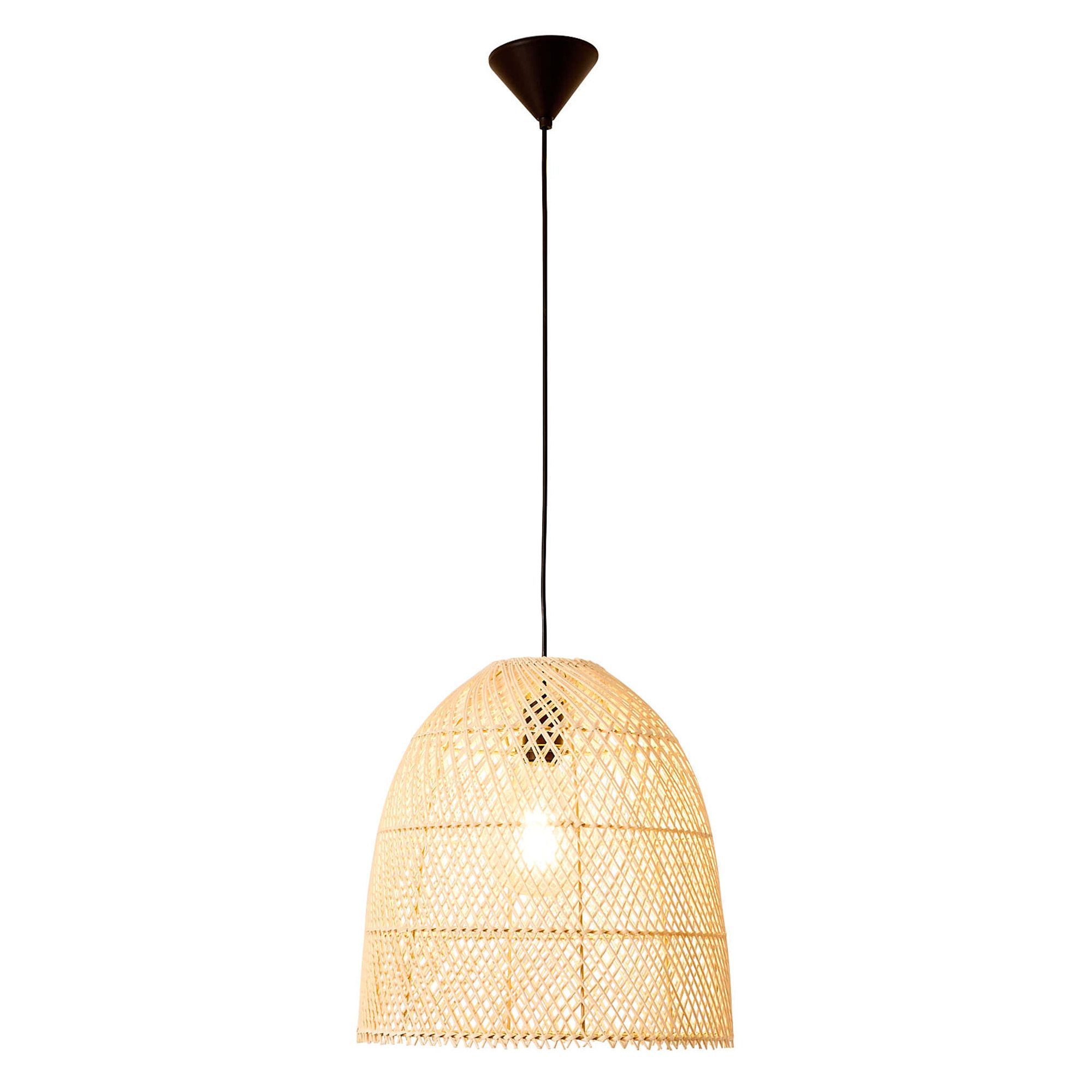 Suspension BALI rotin naturel Ø40 cm