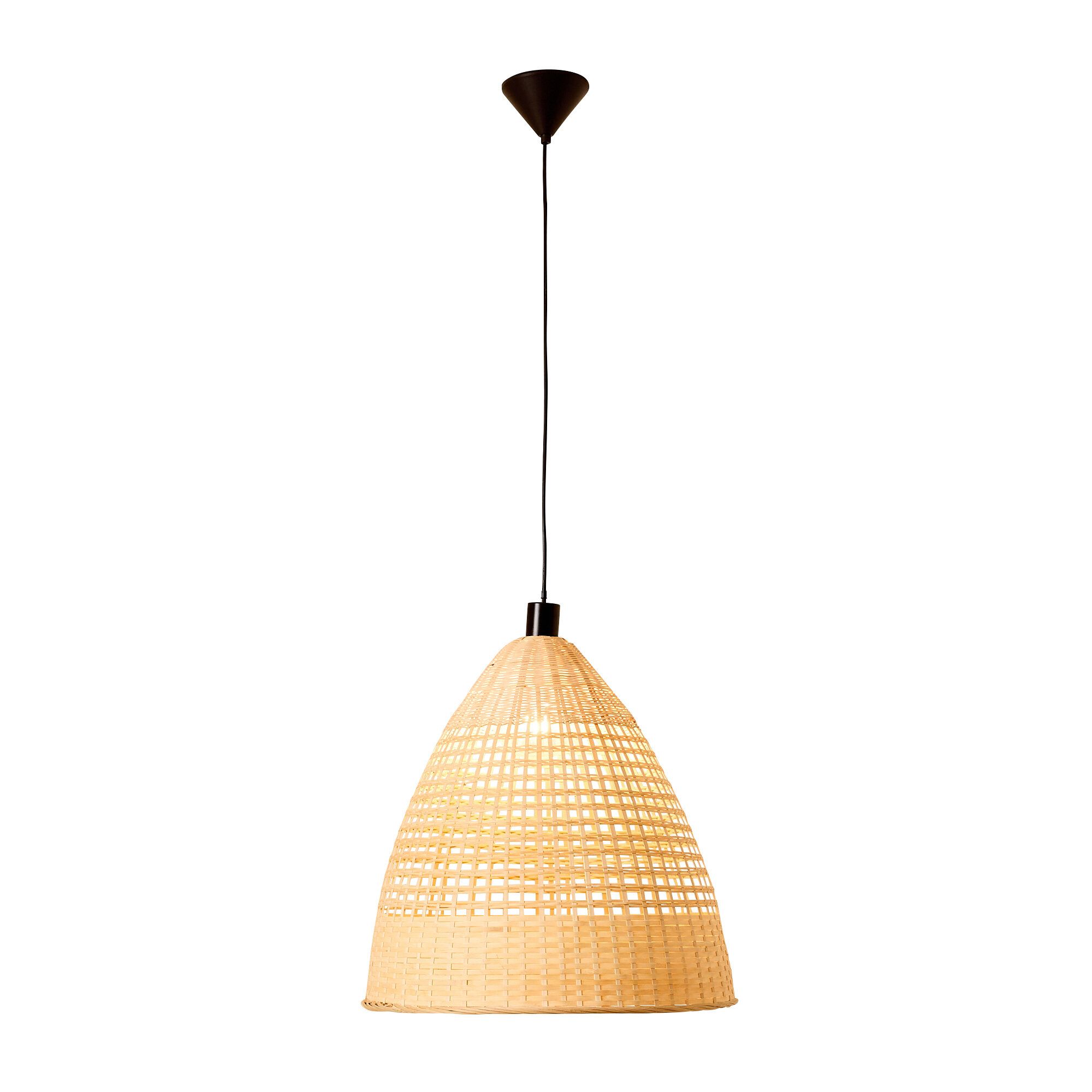 Suspension DANANG corde en papier naturel Ø50cm