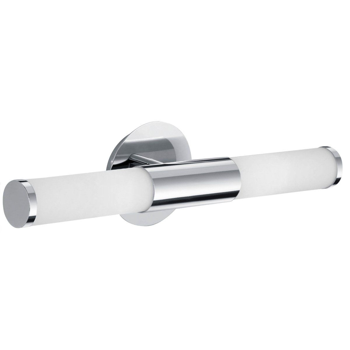 Applique salle de bain DOTHAN argenté H12,5cm