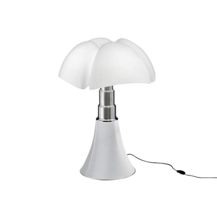 Lampe à poser LED dimmable PIPISTRELLO MINI blanc H35cm