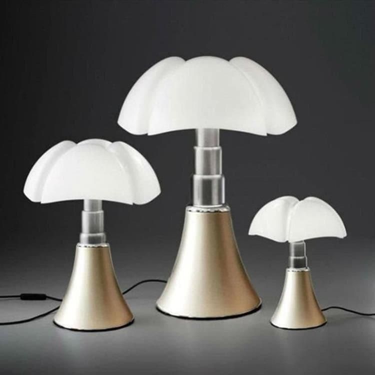 Lampe LED dimmable PIPISTRELLO MEDIUM   sable/doré HT62cm