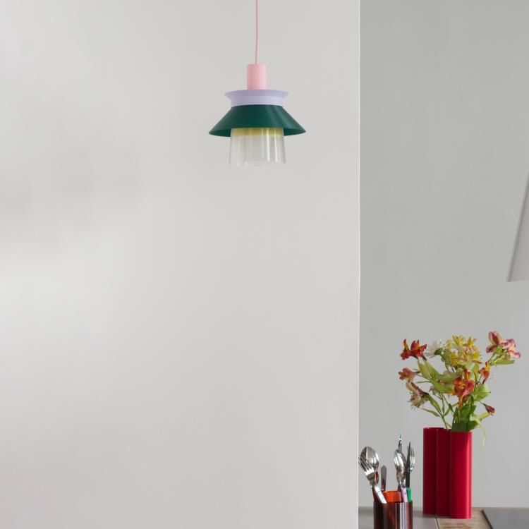 Suspension ROMI matériaux recyclés Ø20cm