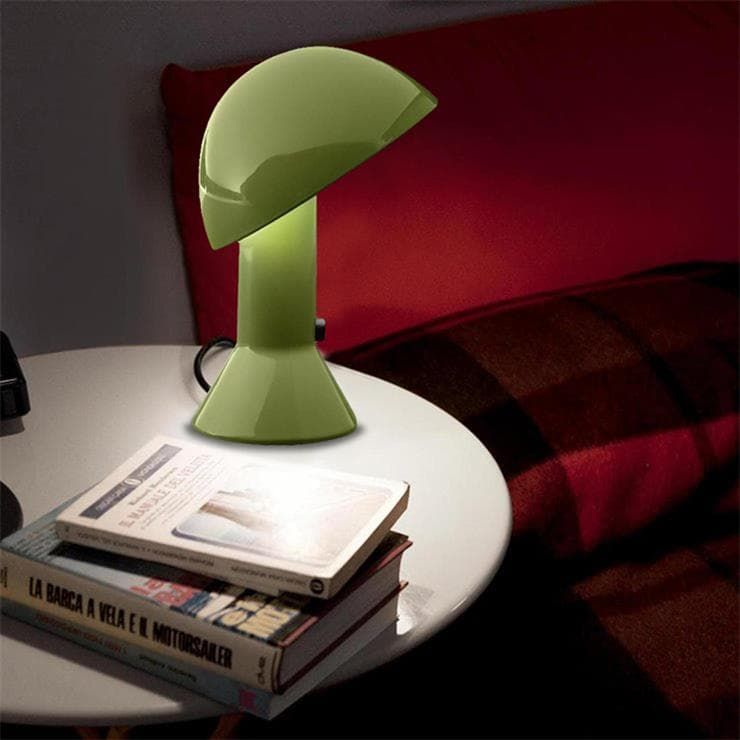 Lampe à poser ELMETTO Métal kaki H28cm