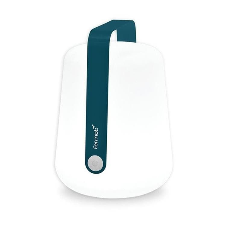 Lampe LED BALAD nomade bleu/blanc H38cm