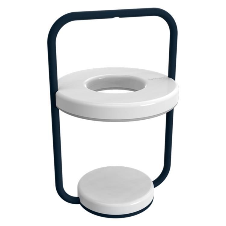 Lampe d'extérieur LED ULLI nomade bleu abysse/blanc H30cm