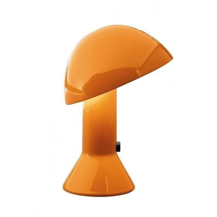Lampe à poser ELMETTO orange H28cm