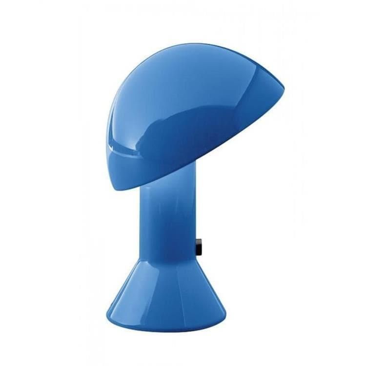 Lampe à poser ELMETTO bleu H28cm