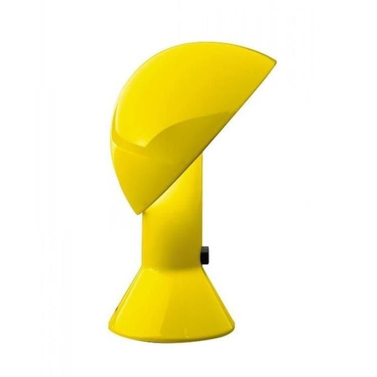Lampe à poser ELMETTO jaune H28cm