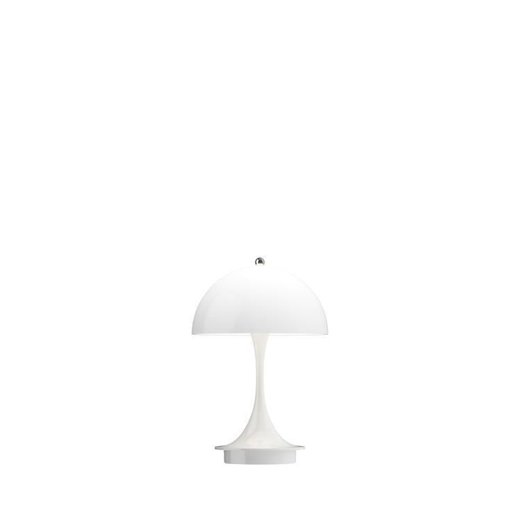 Lampe baladeuse LED PANTHELLA plastique blanc H23cm