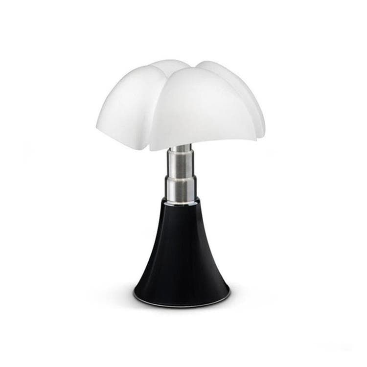 Lampe nomade LED MINI PIPISTRELLO CORD-LESS noir H35cm