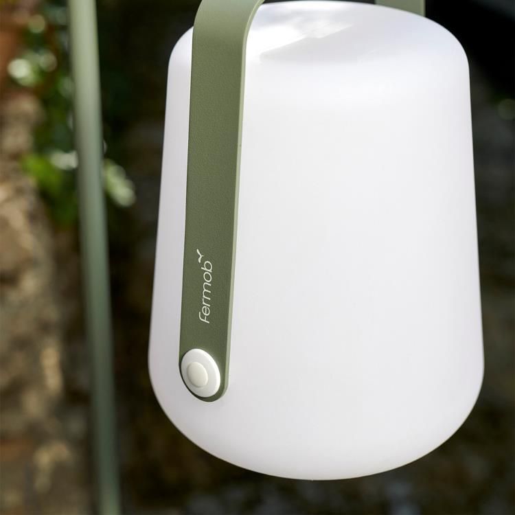 Pied de lampe à planter droit BALAD vert H159cm