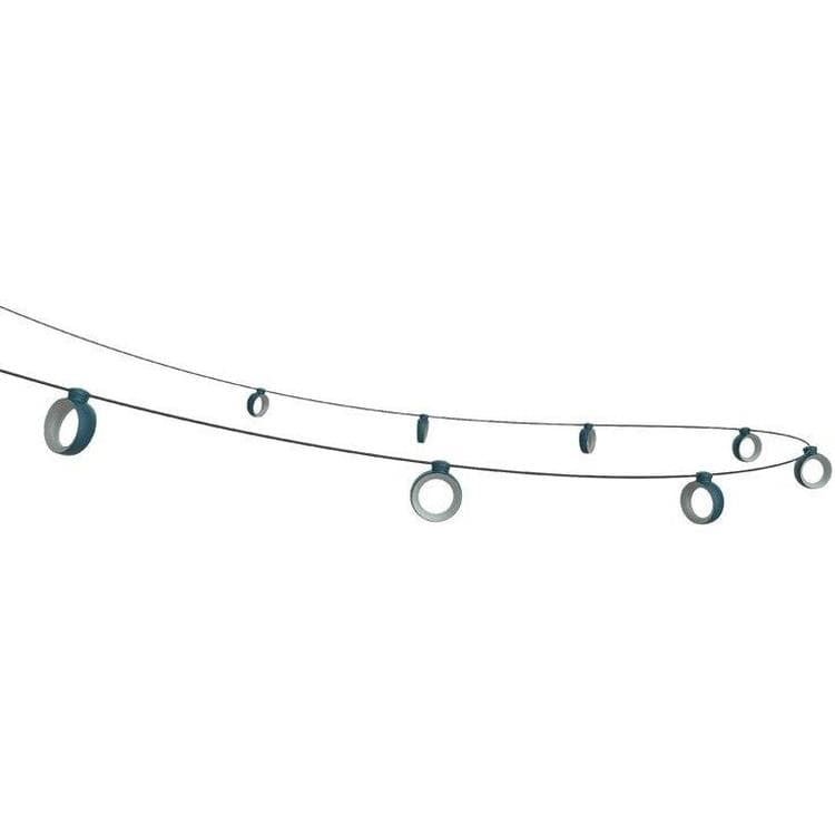 Guirlande extérieur LED HOOPIK bluetooth dimmable vert cactus L1200cm