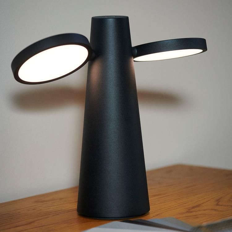 Lampe à poser d'extérieur OTO sans fil 2L dimmable H27cm