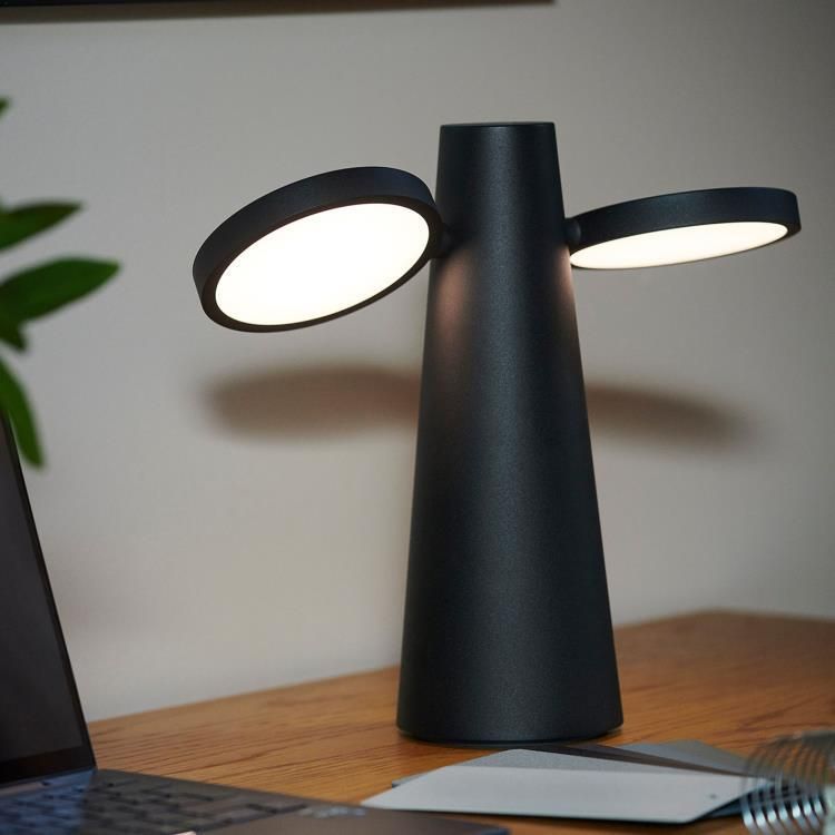 Lampe à poser d'extérieur OTO sans fil 2L dimmable H27cm